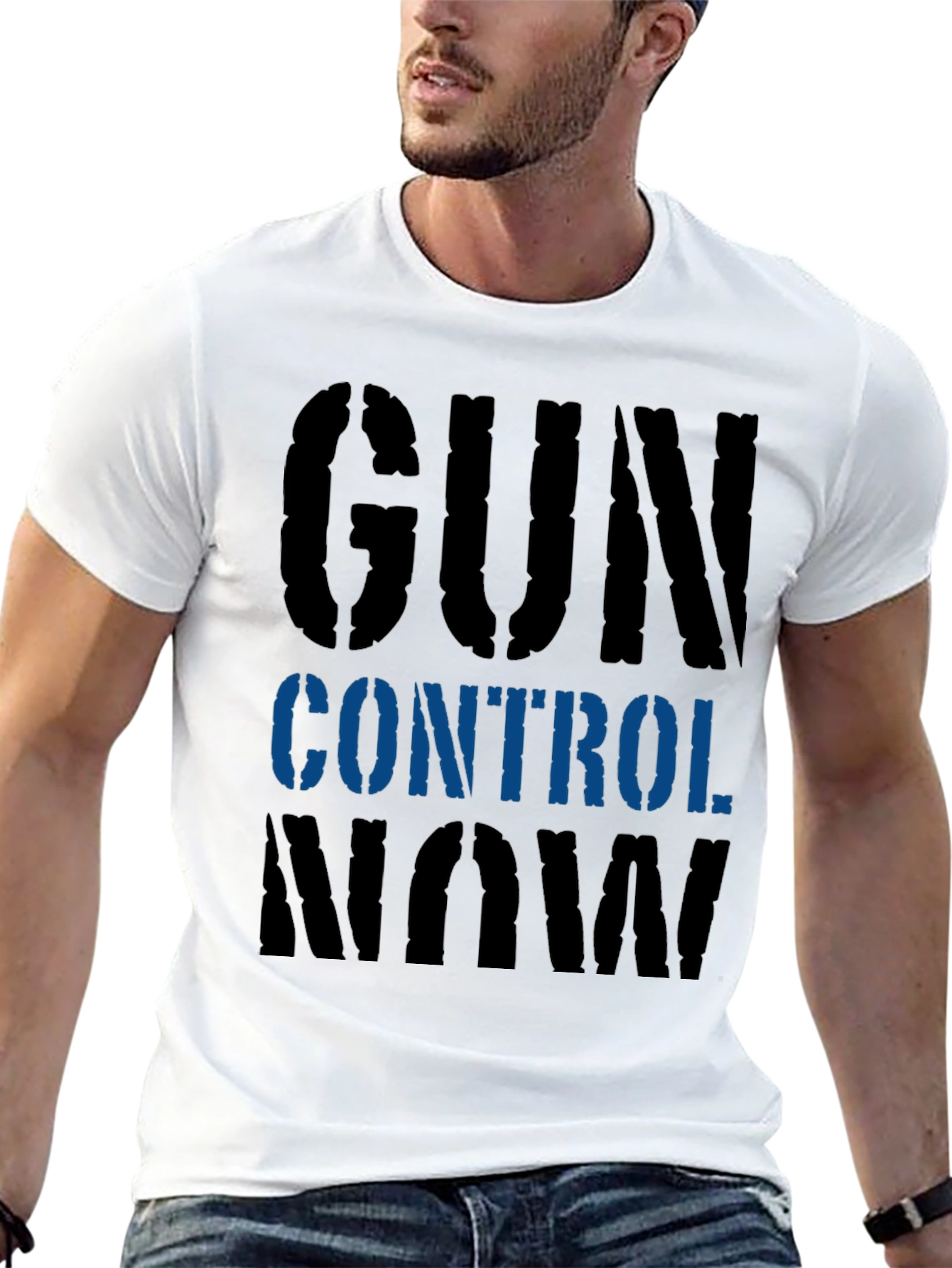 Gun Control Now T-Shirt - Pro Safety Awareness Tee