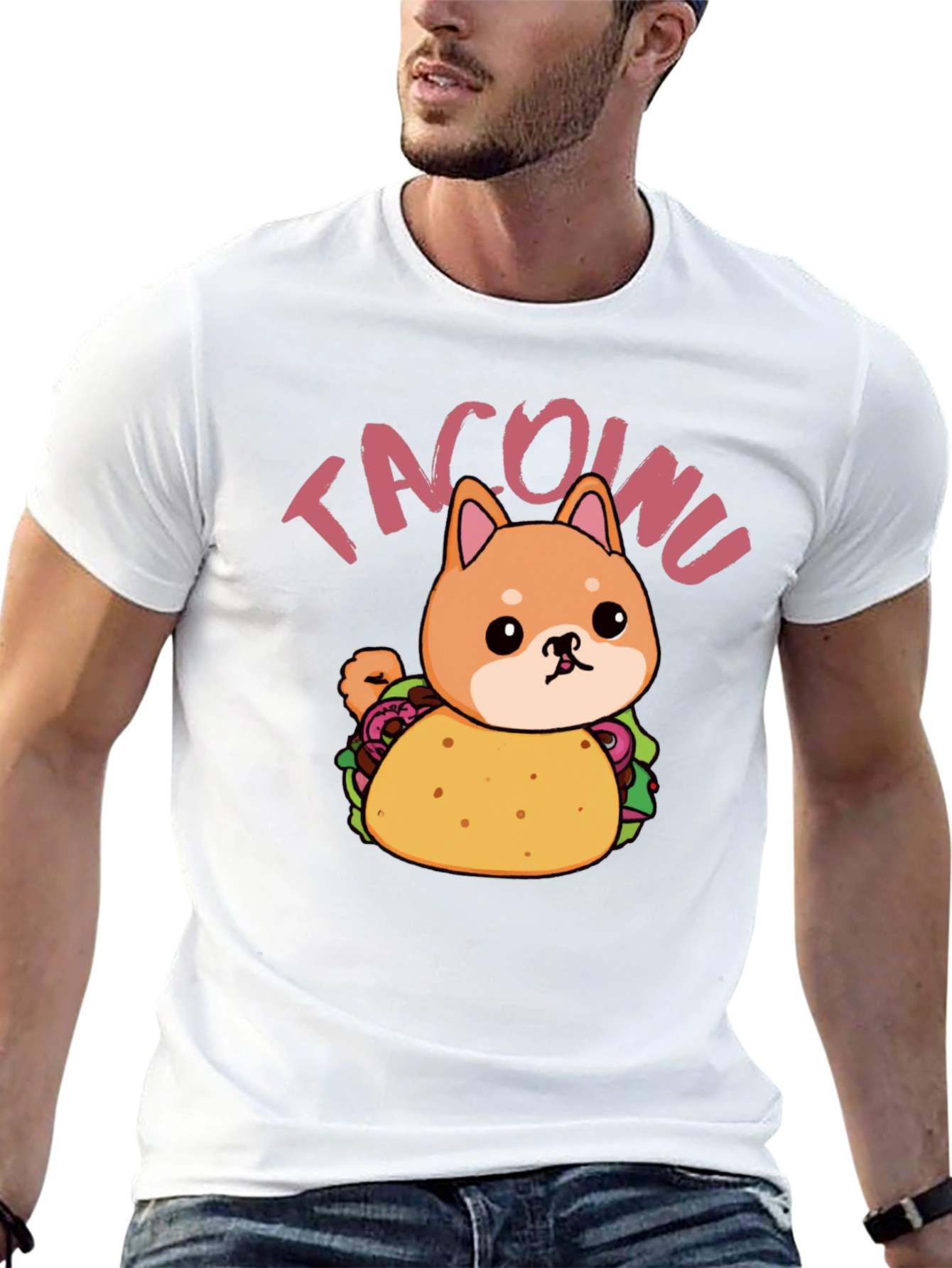 Tacoinu Black T-Shirt