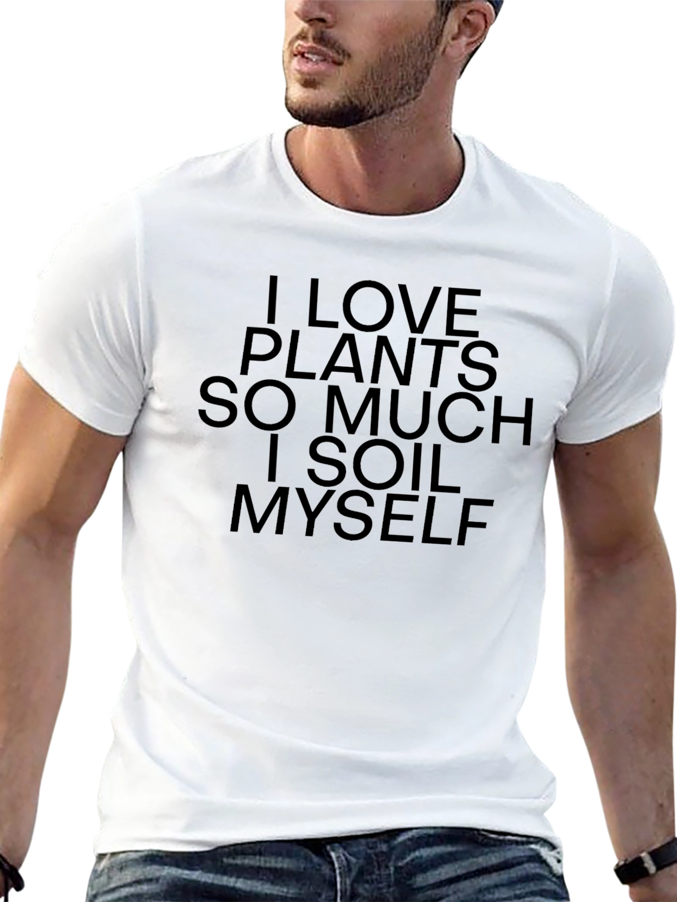 I Love Plants T-Shirt - Funny Gardening Shirt