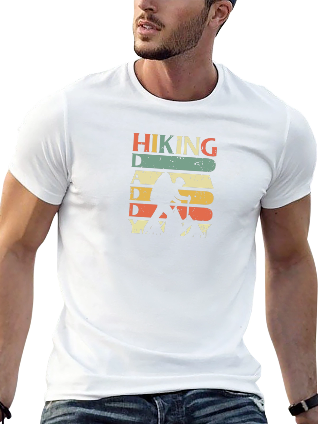 Hiking Daddy Graphic T-Shirt - Retro Style