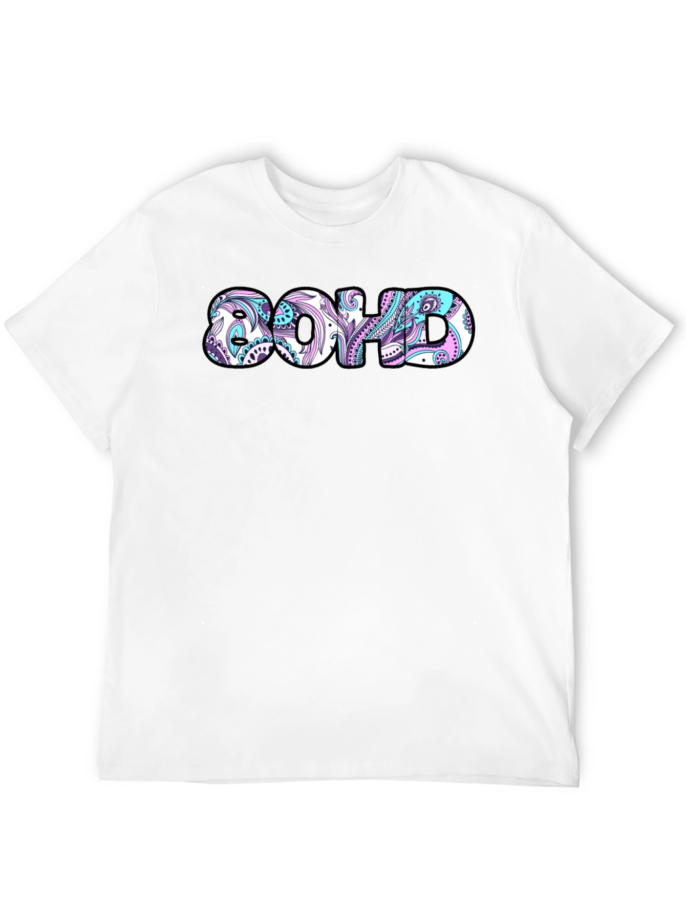 Patterned Boho T-Shirt