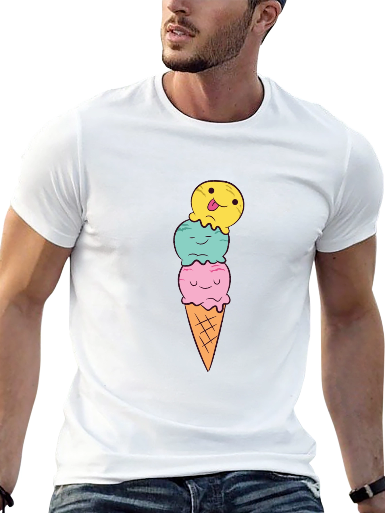 Ice Cream Cone Graphic Tee