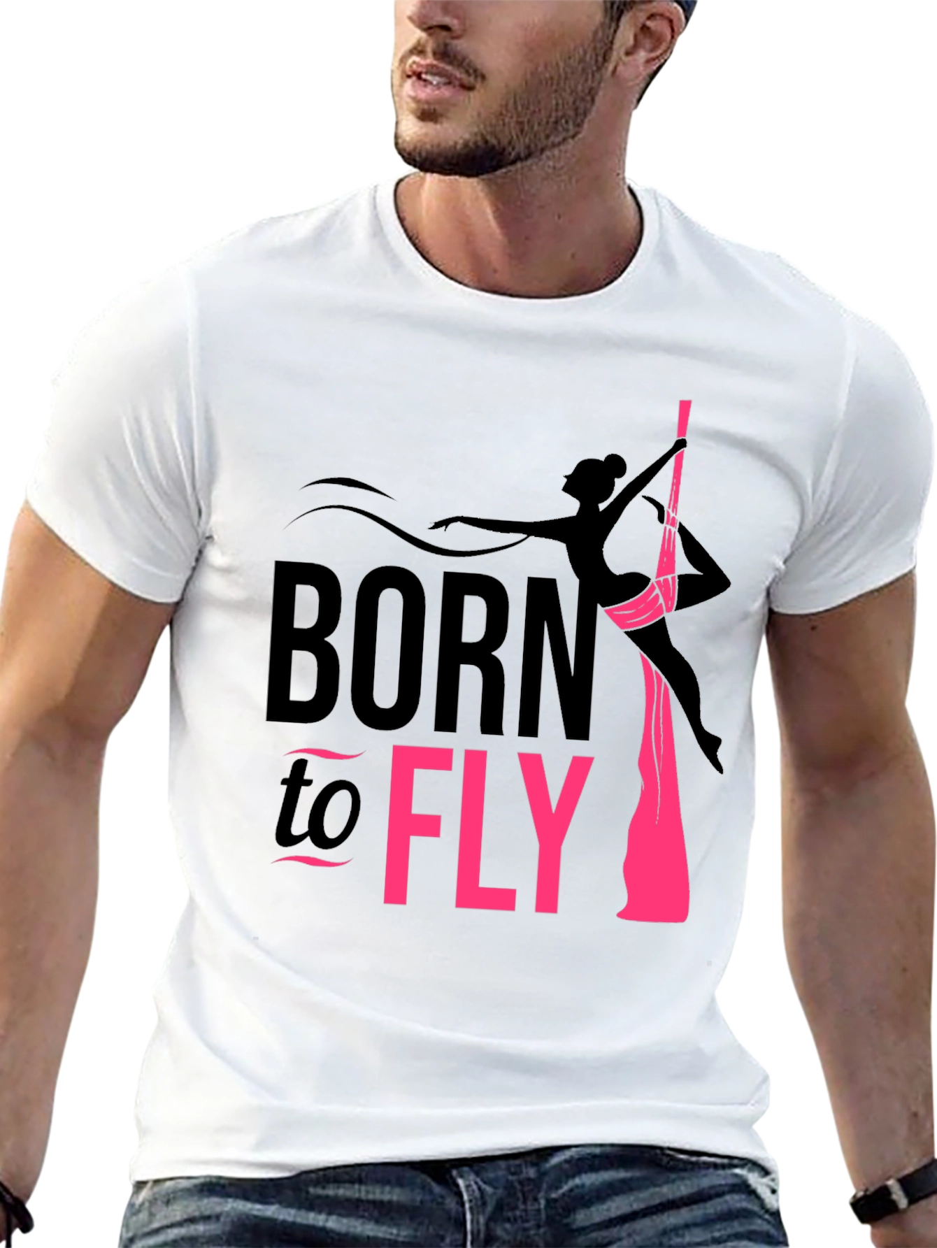 Born to Fly Aerialist T-Shirt