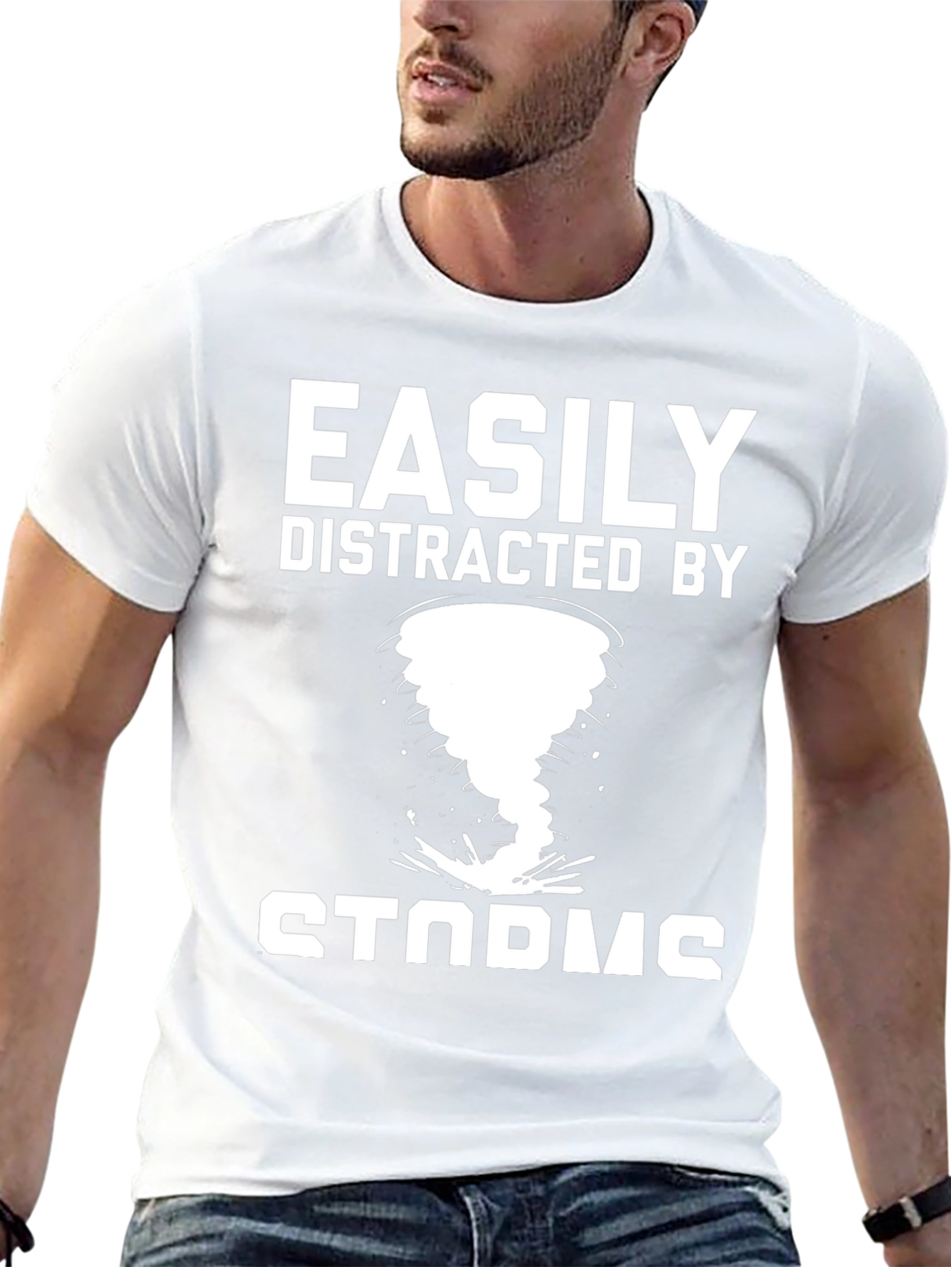 Easily Distracted By Storms T-Shirt