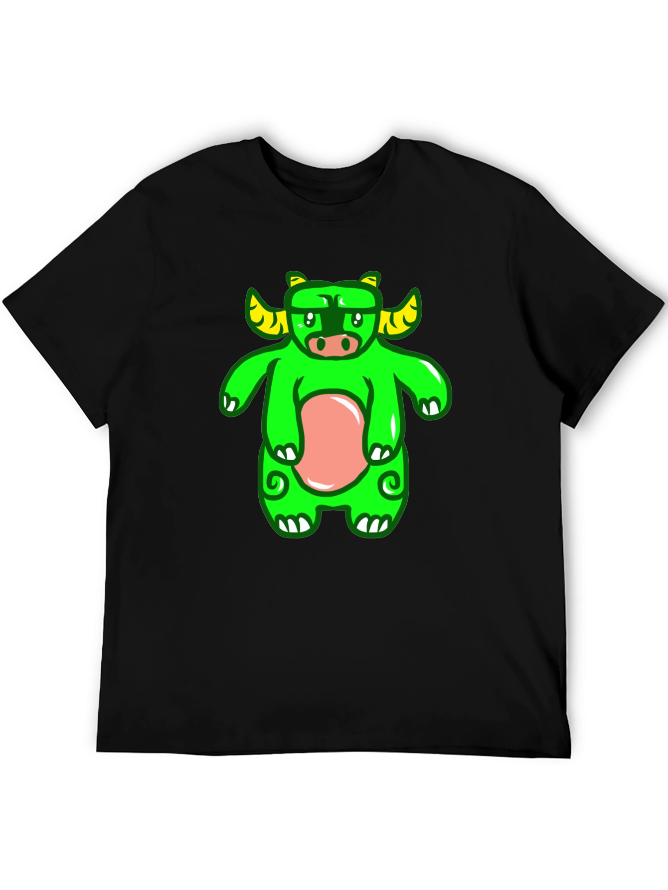Green Monster Graphic Tee - Casual Style