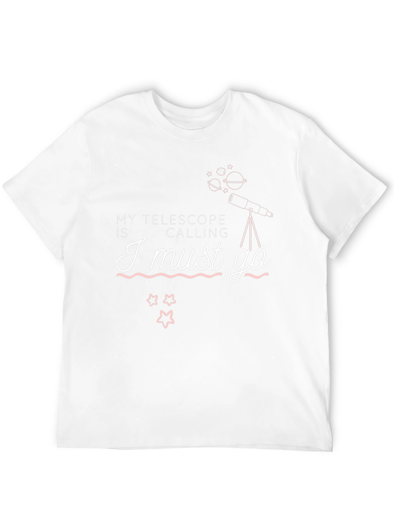 Telescope Calling T-Shirt - Astronomy Lover Tee