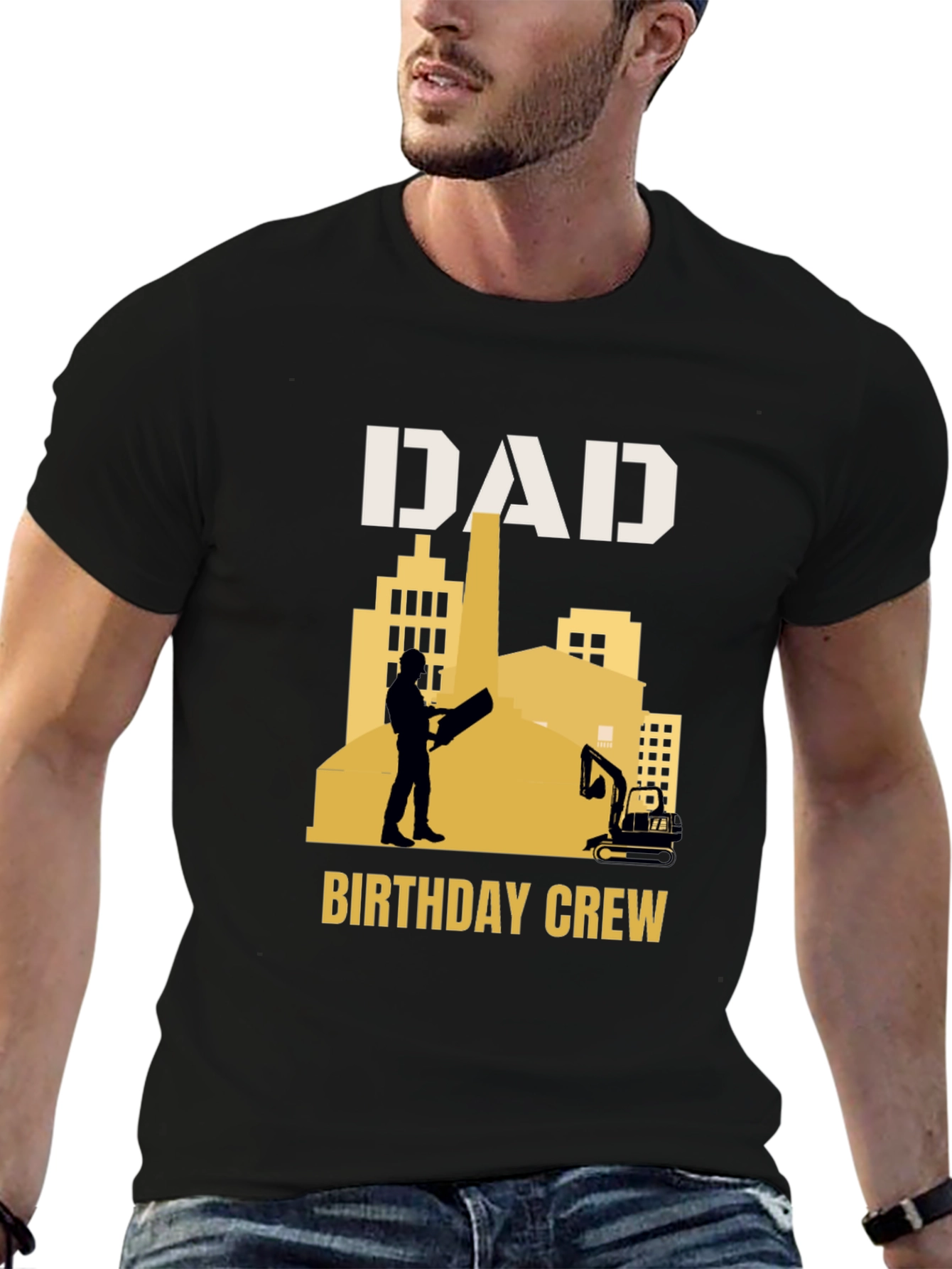 Dad Birthday Crew T-Shirt