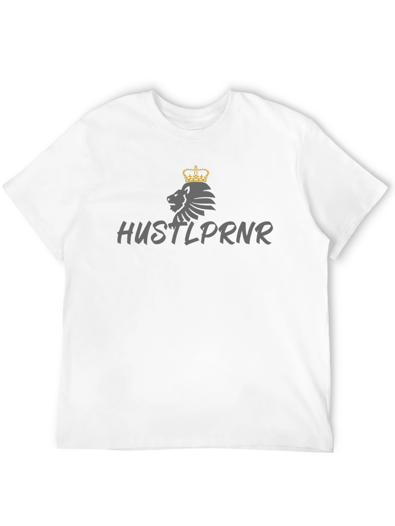HUSTLPRNR Lion Crown Graphic Tee