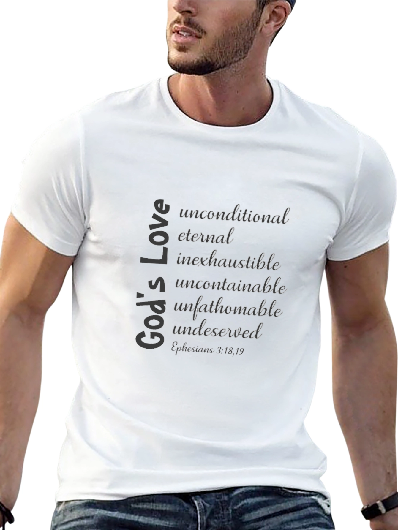 Gods Love T-Shirt: Unconditional Eternal Inspirational