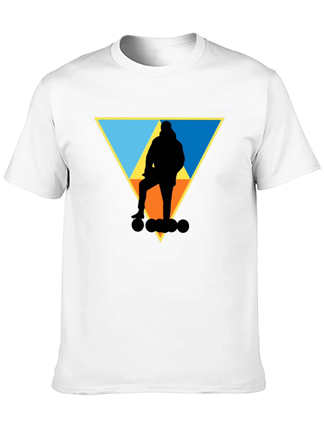 Skate Silhouette Graphic T-Shirt