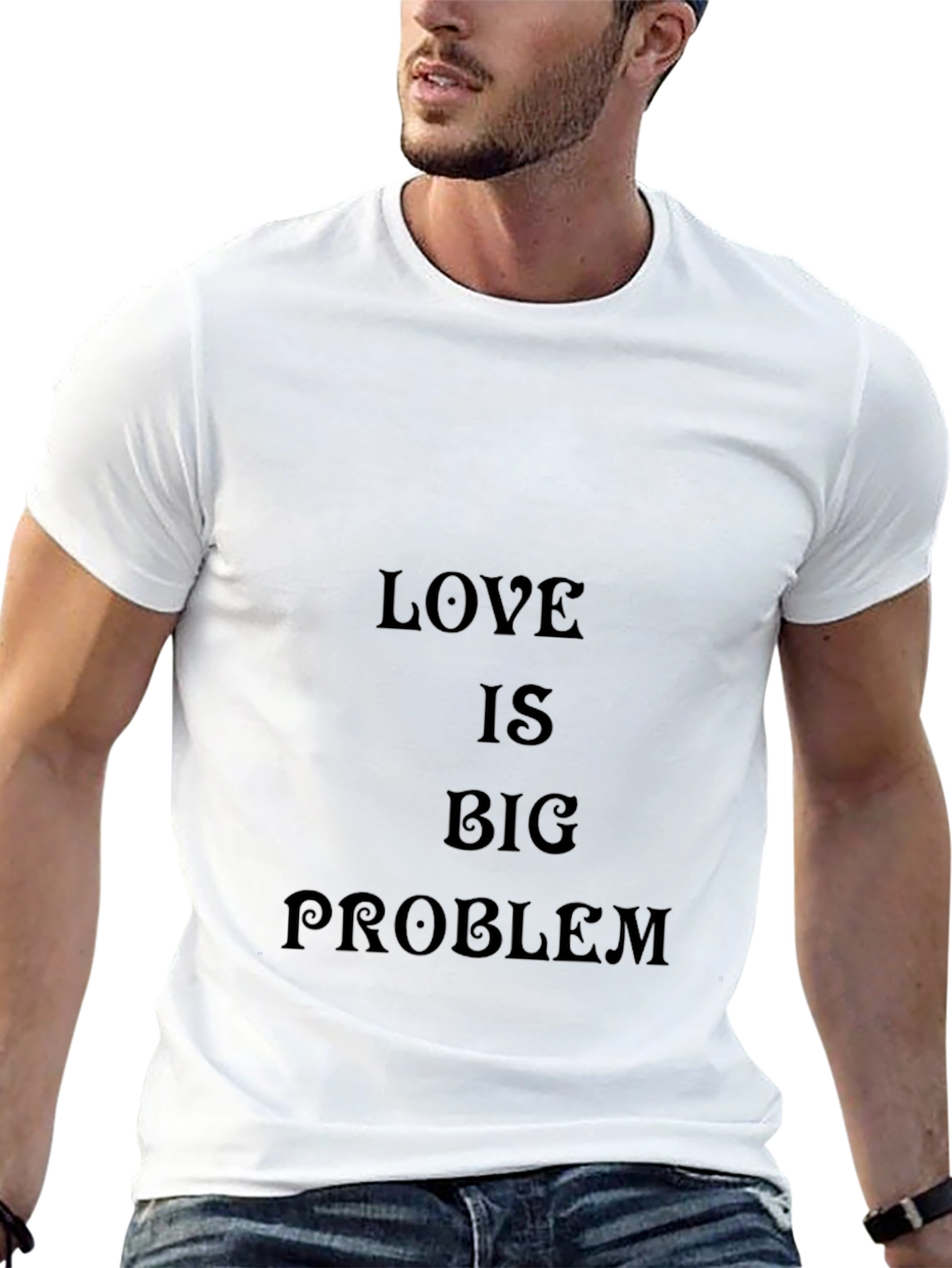 Love is a Big Problem Graphic Tee