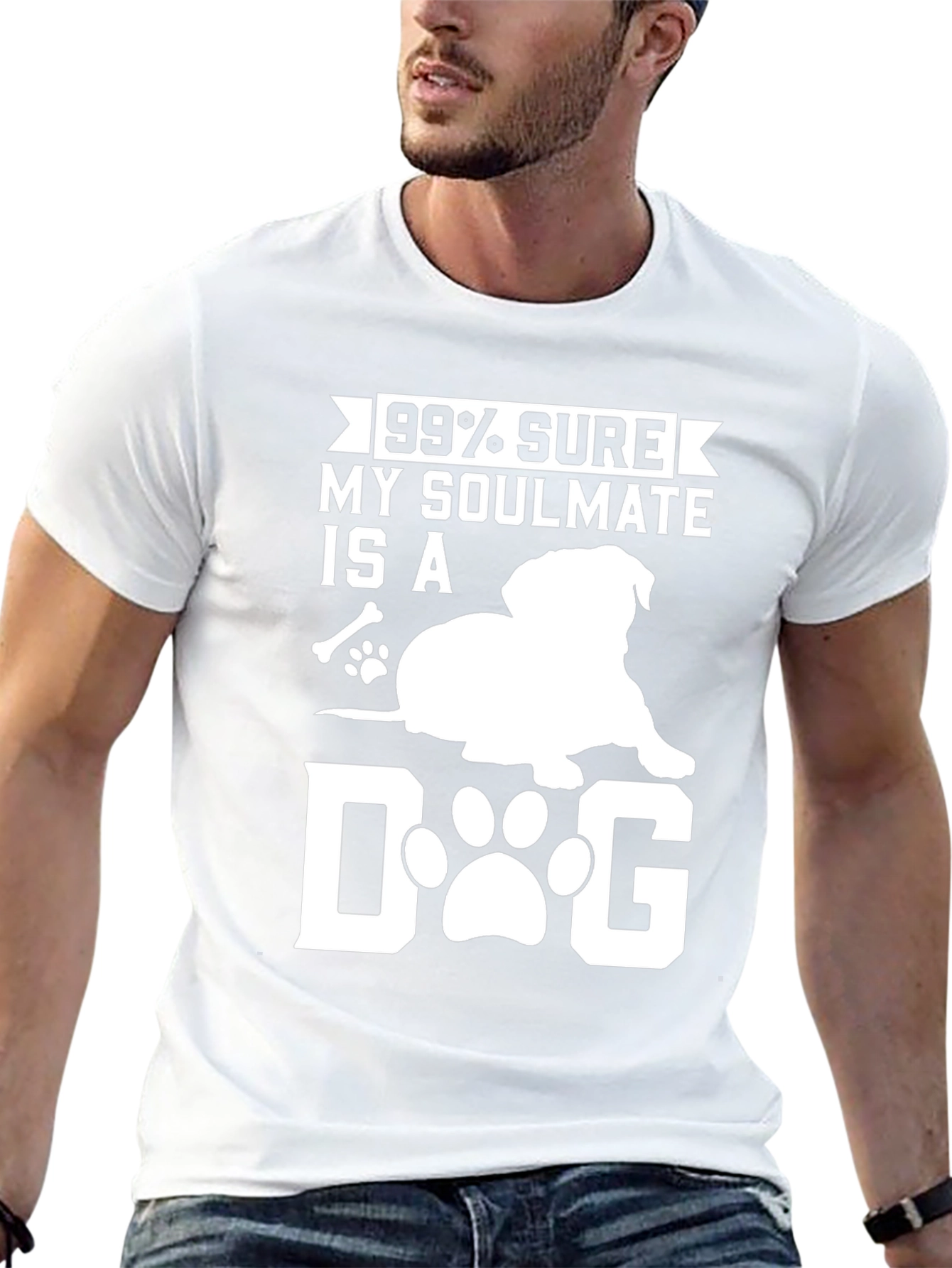 99% Sure My Soulmate Is A Dog T-Shirt