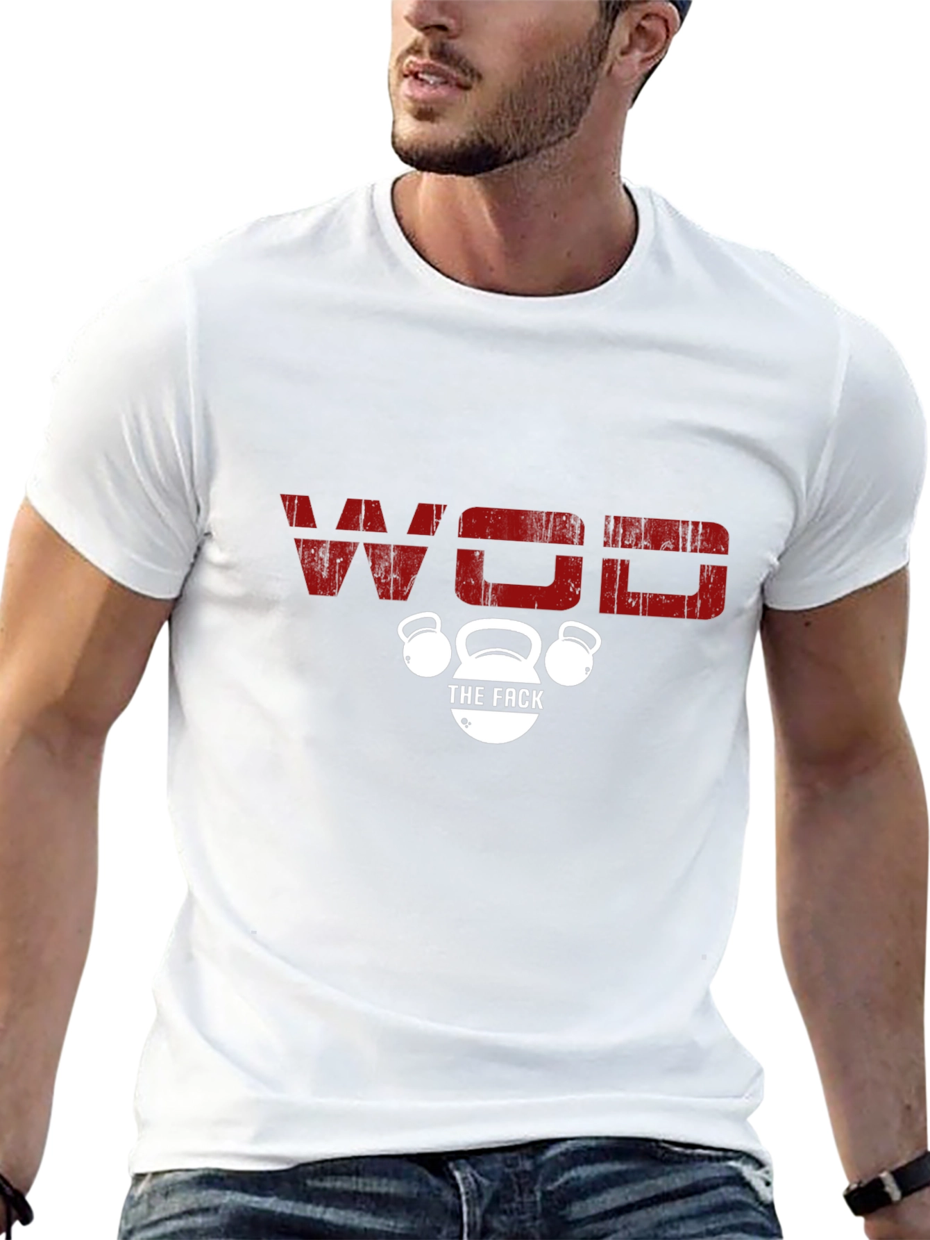 WOD The Fack Black T-Shirt | Fitness Apparel