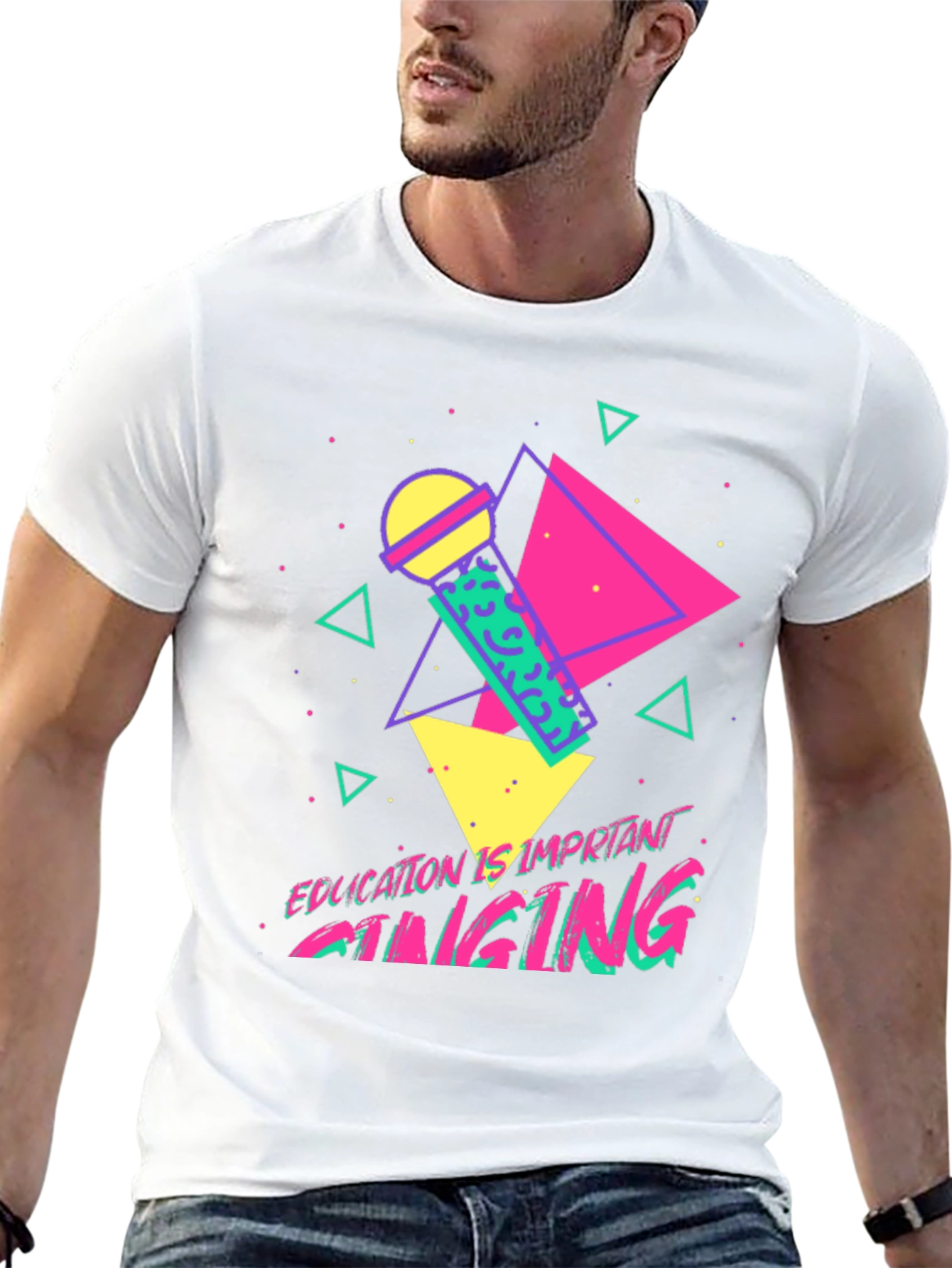 Retro 80s Singing T-Shirt