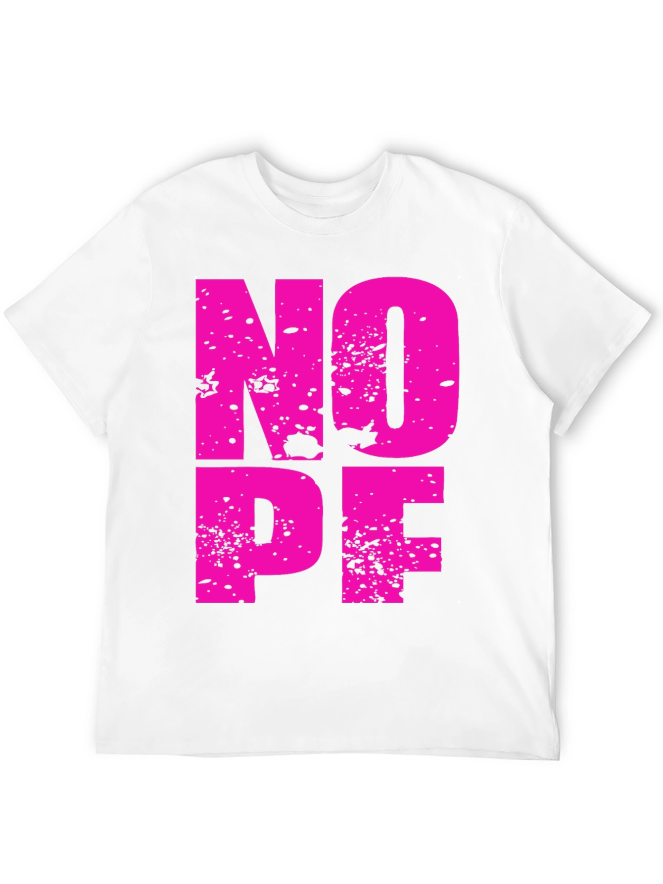 NOPE Graphic Tee - Bold Statement T-Shirt