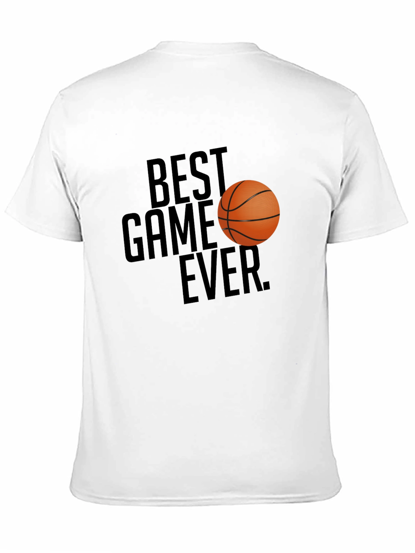 Best Game Ever Basketball Graphic Tee