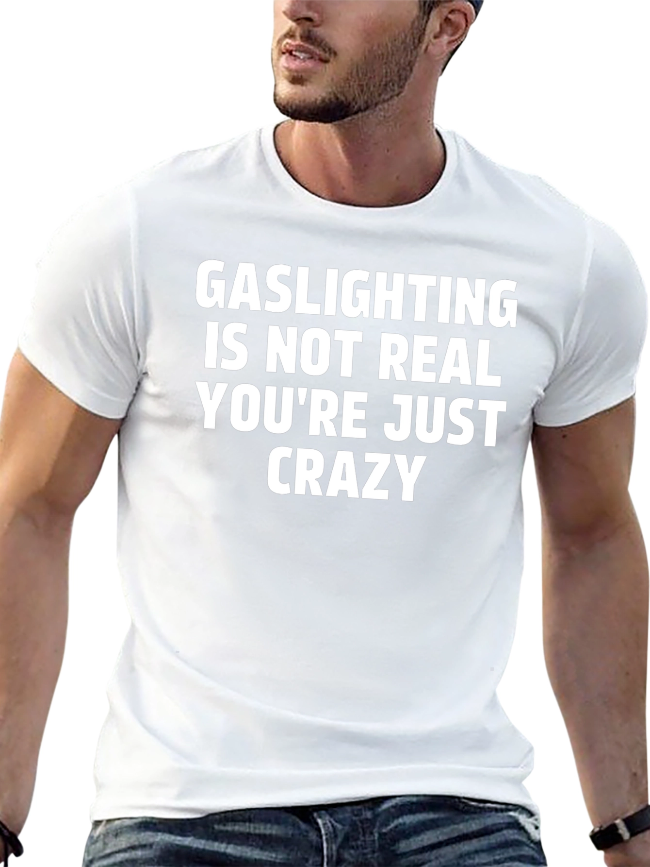 Gaslighting Is Not Real Graphic Tee