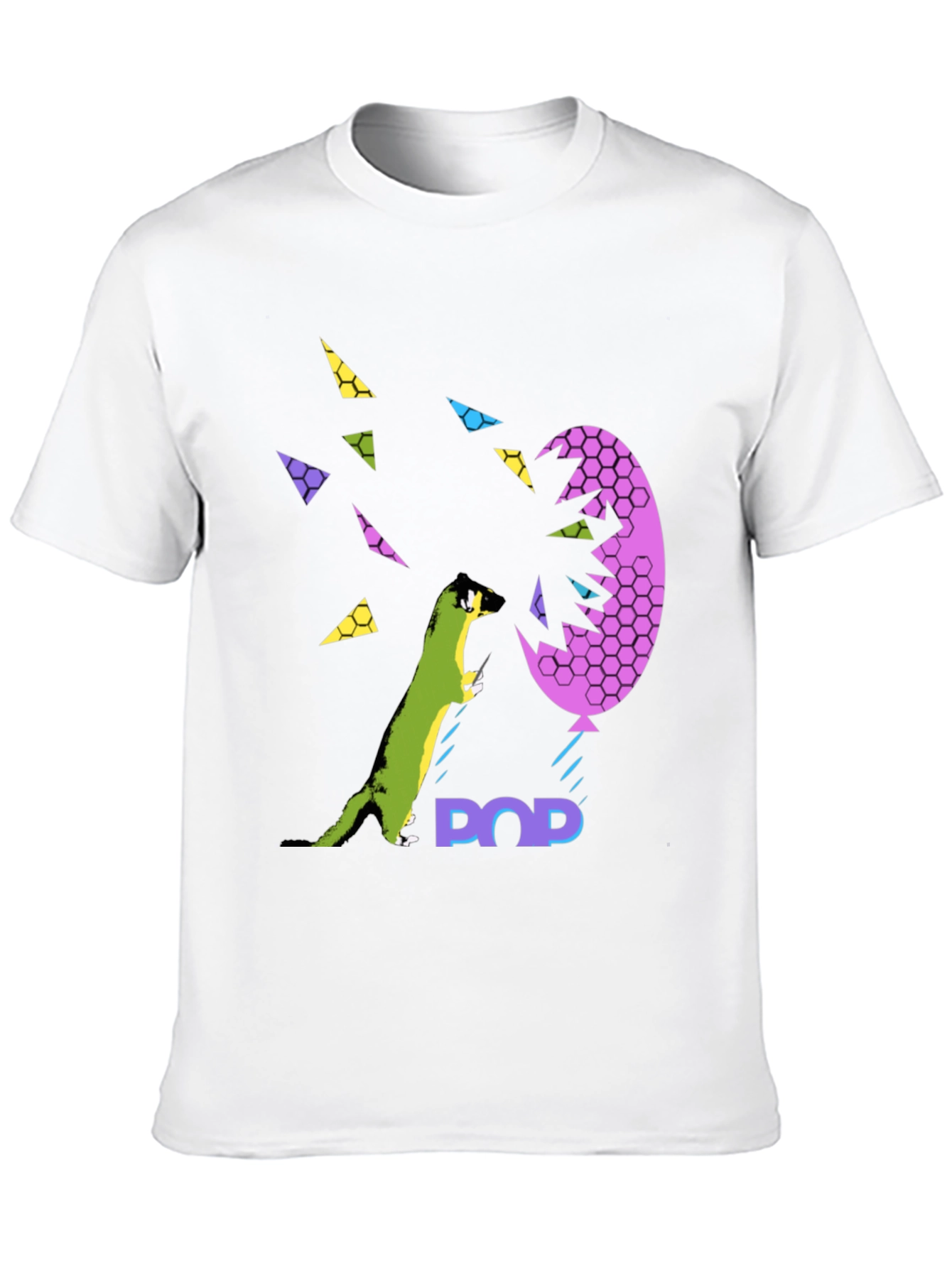 Funky Ferret Pop Art T-Shirt