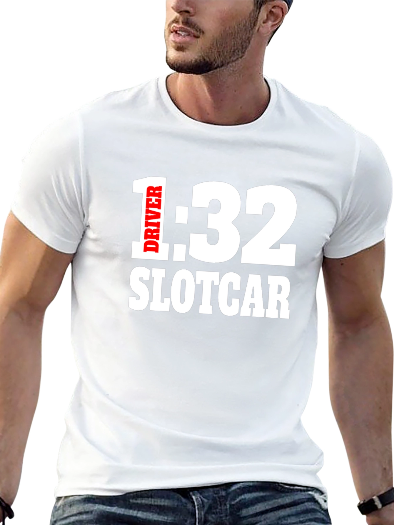 1:32 Slotcar Driver T-Shirt