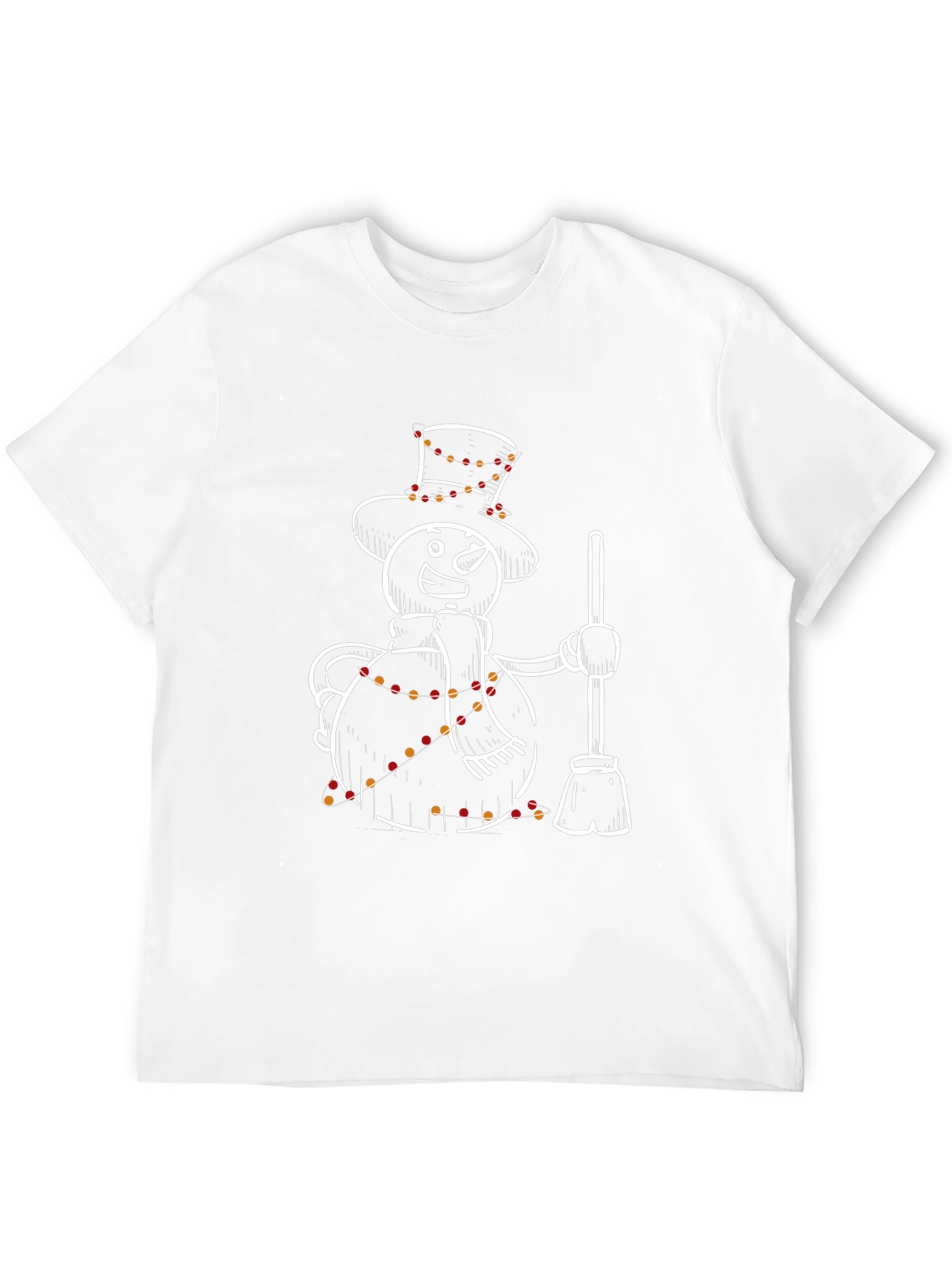 Festive Snowman T-Shirt - Holiday Cheer