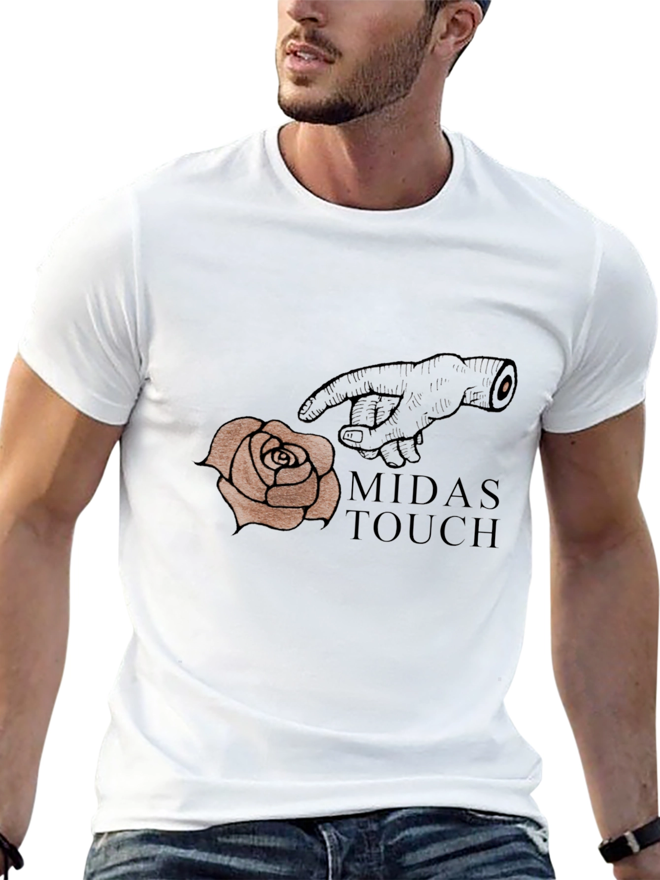 Midas Touch Graphic T-Shirt - Black