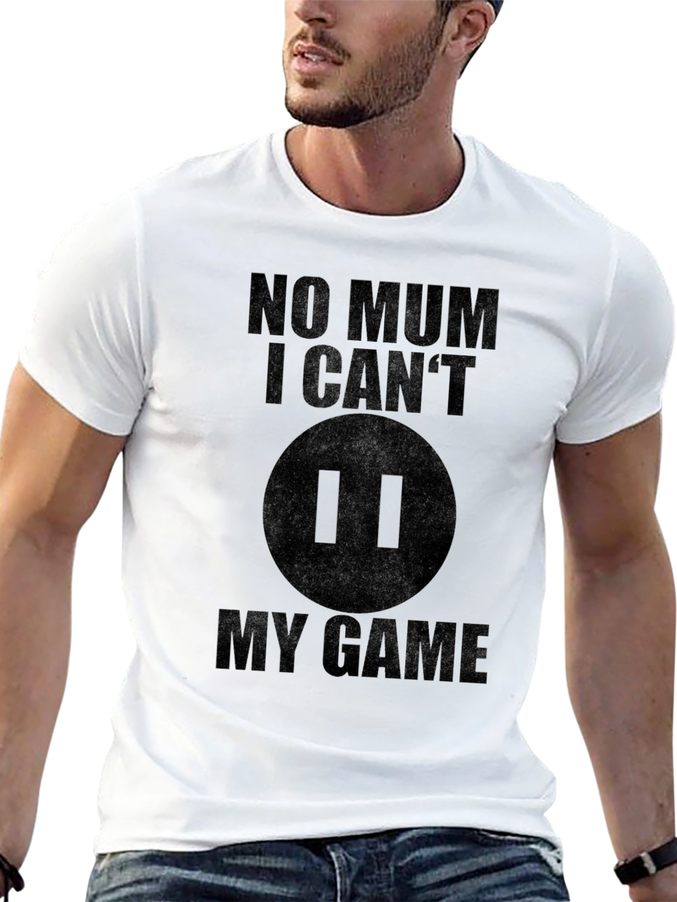 Gamer T-Shirt - No Mum I Cant Pause!