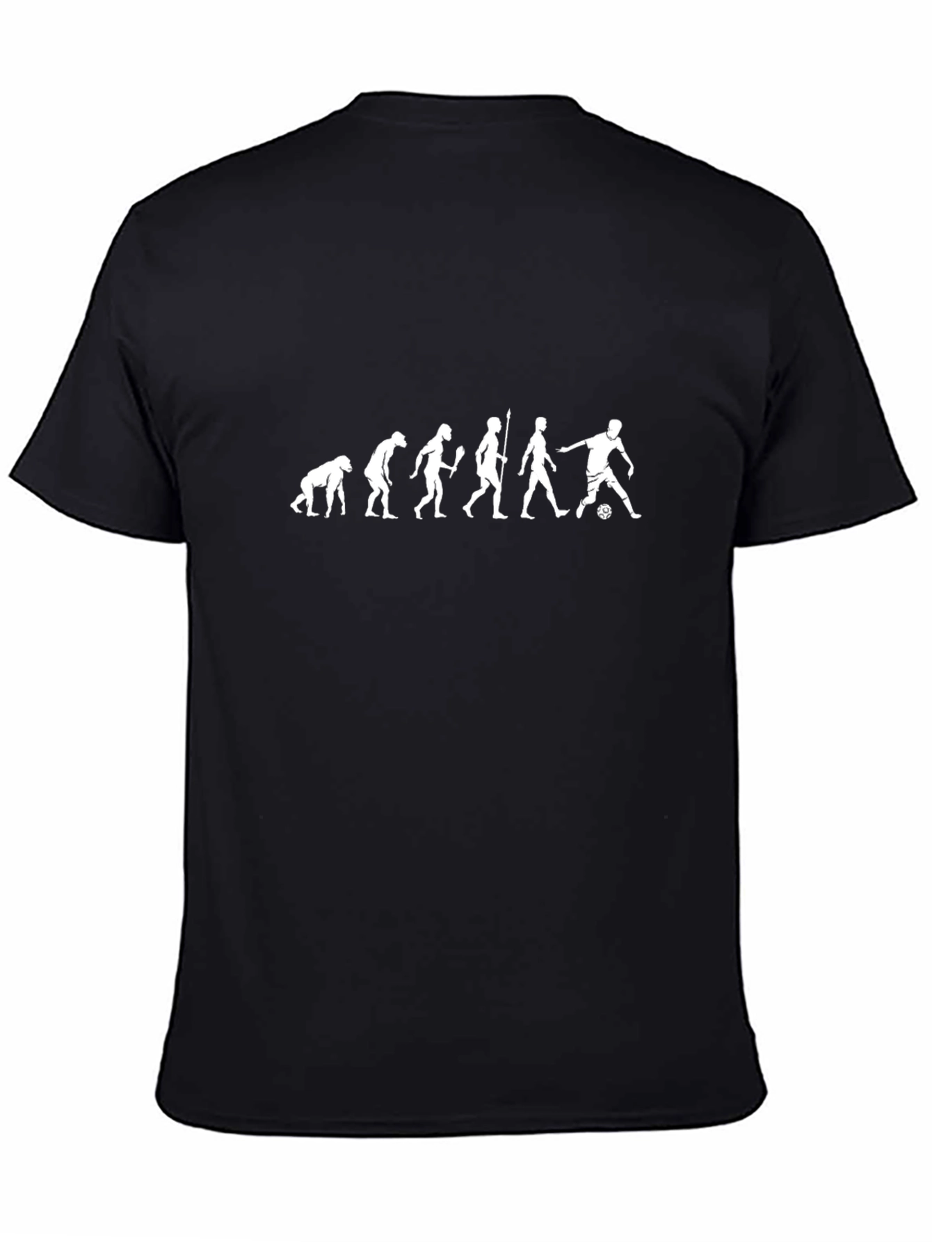 Evolution of Soccer Mens T-Shirt