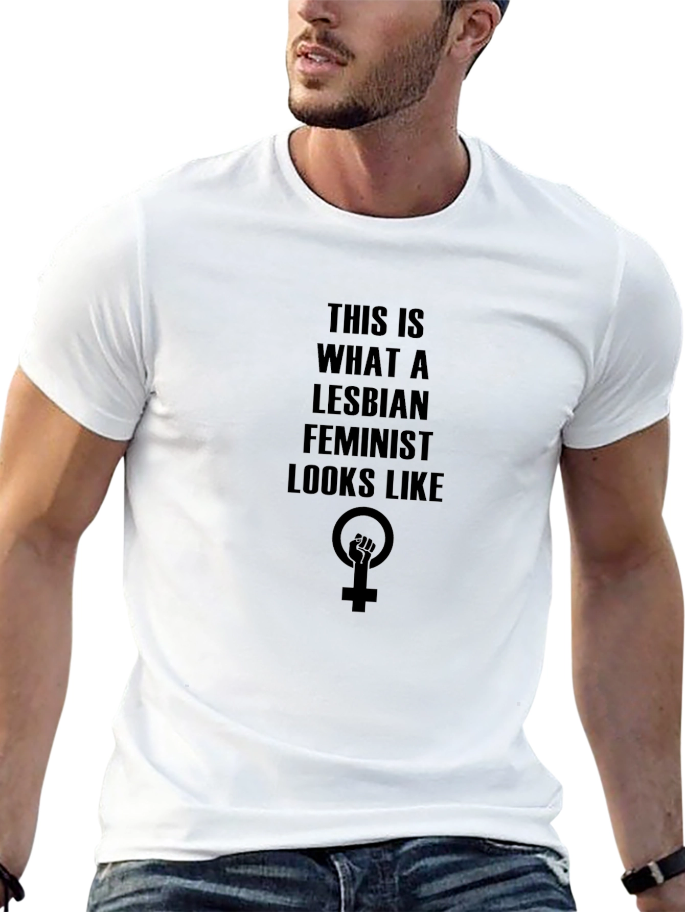 Lesbian Feminist Statement T-Shirt