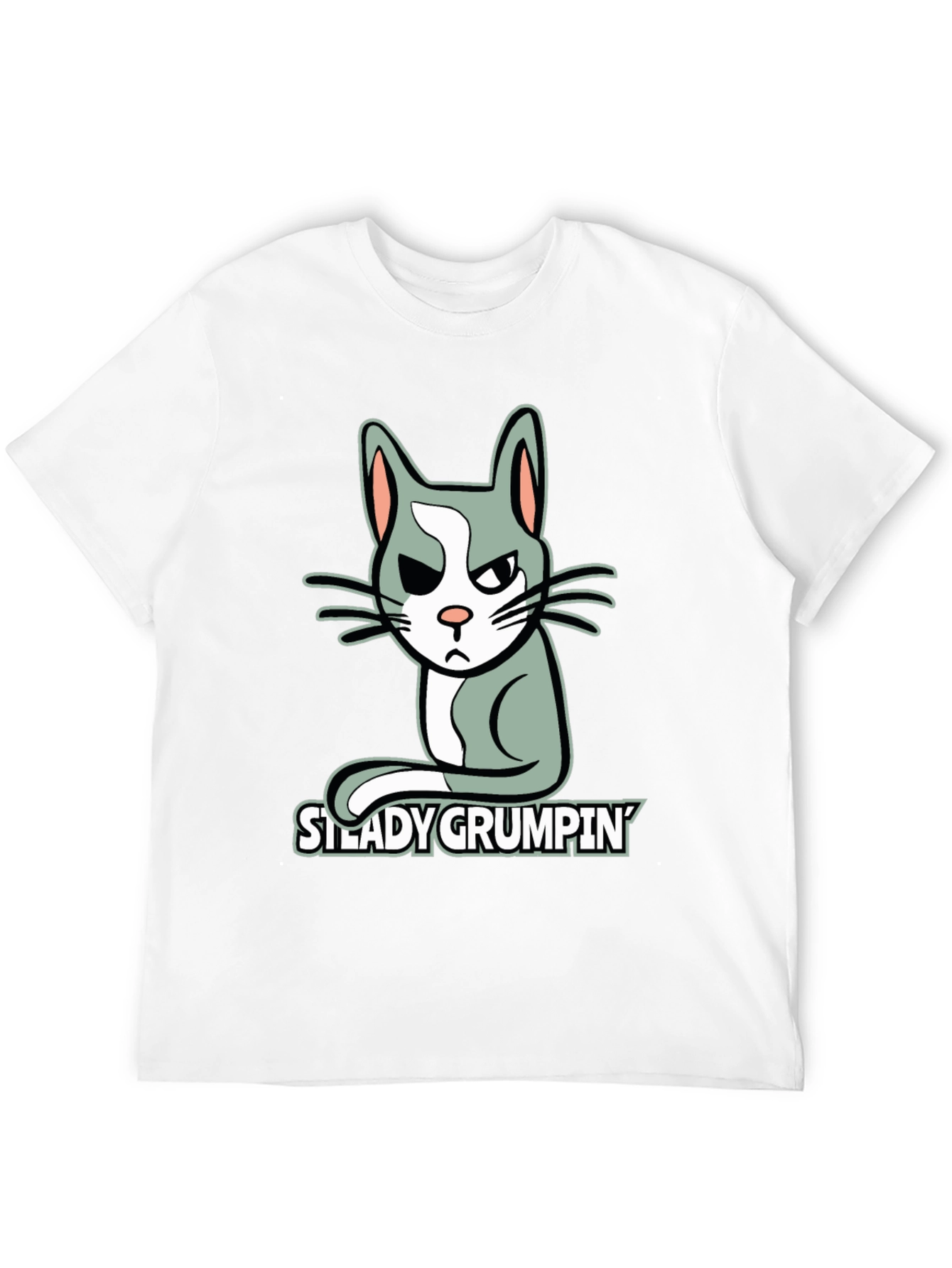 Grumpy Cat T-Shirt - Steady Grumpin Tee