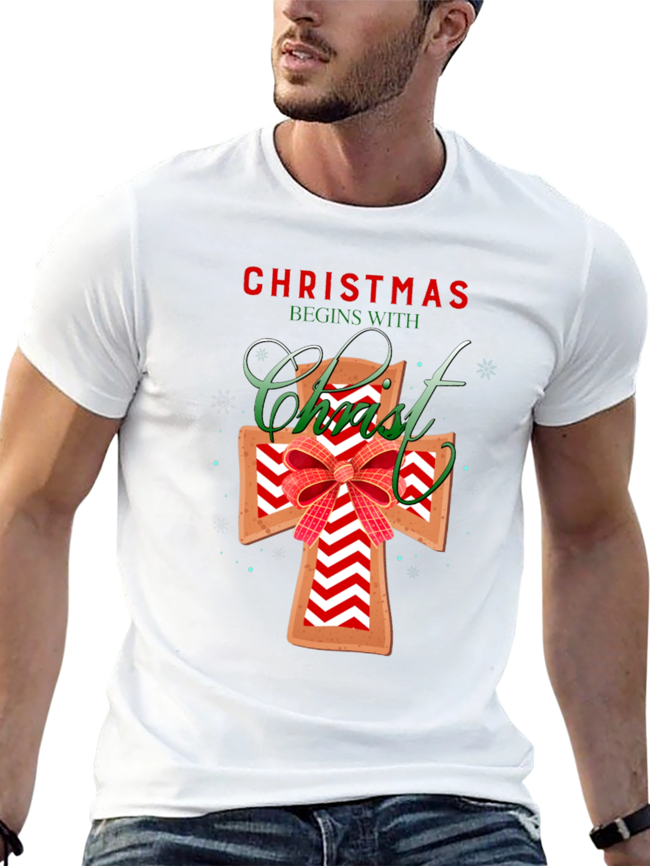 Christmas Begins With Christ T-Shirt