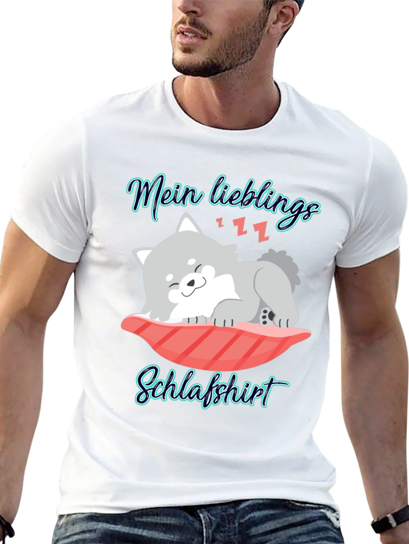 Cute Sleepy Puppy T-Shirt