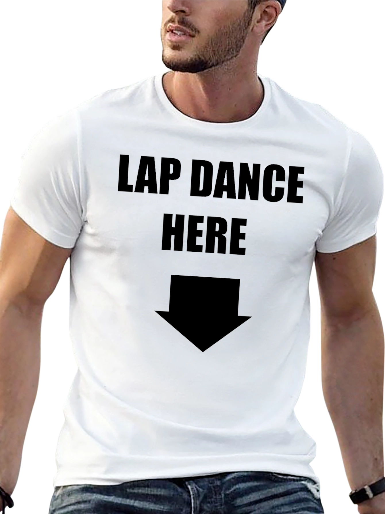 Lap Dance Here Funny T-Shirt