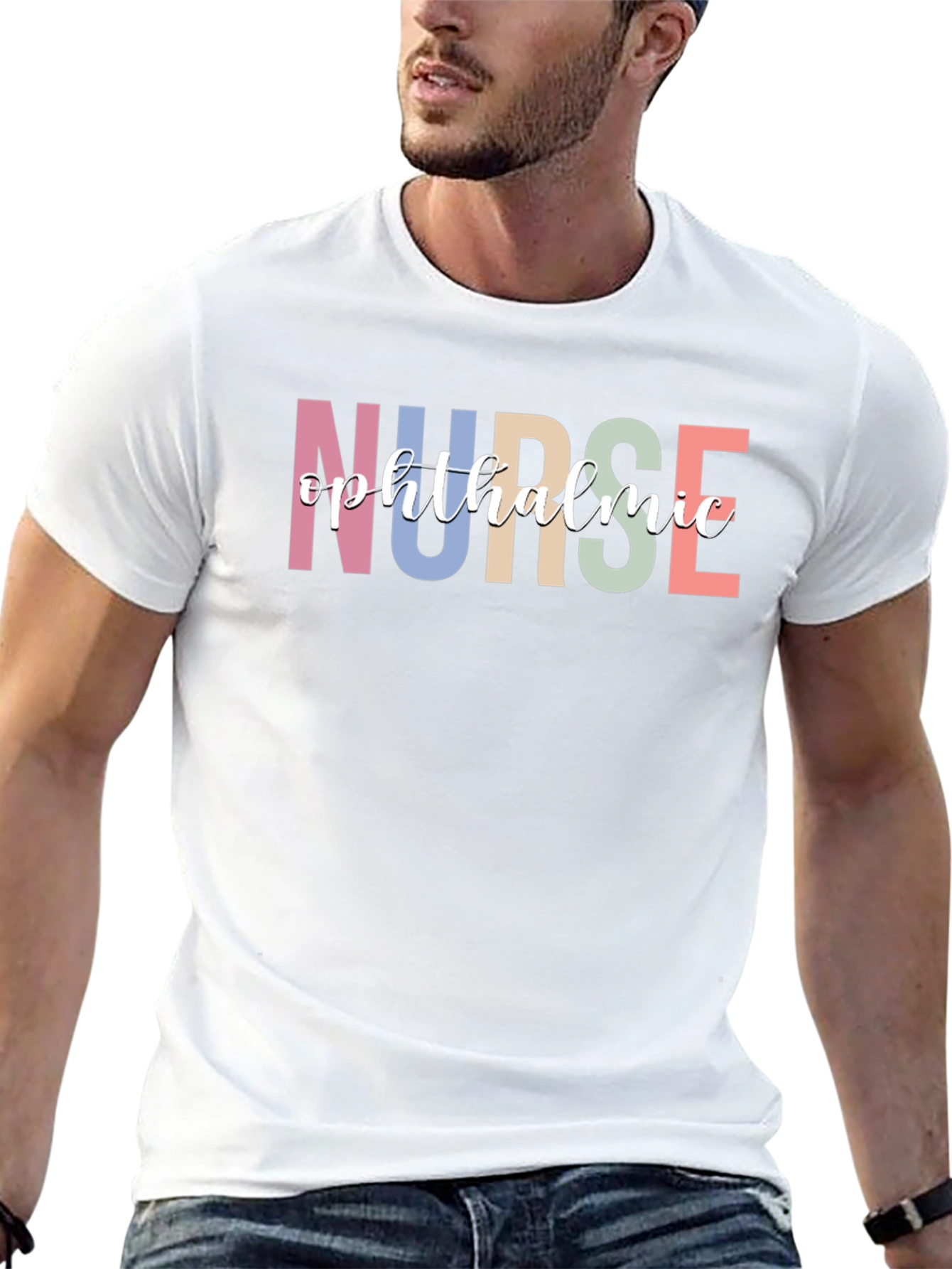 Ophthalmic Nurse T-Shirt - Stylish Medical Apparel