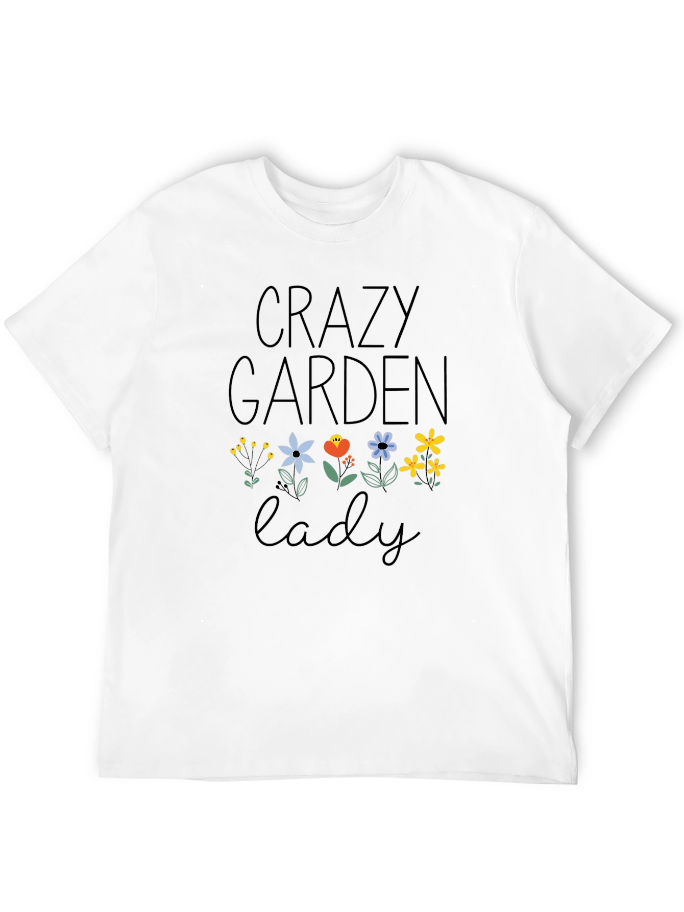 Crazy Garden Lady Graphic Tee