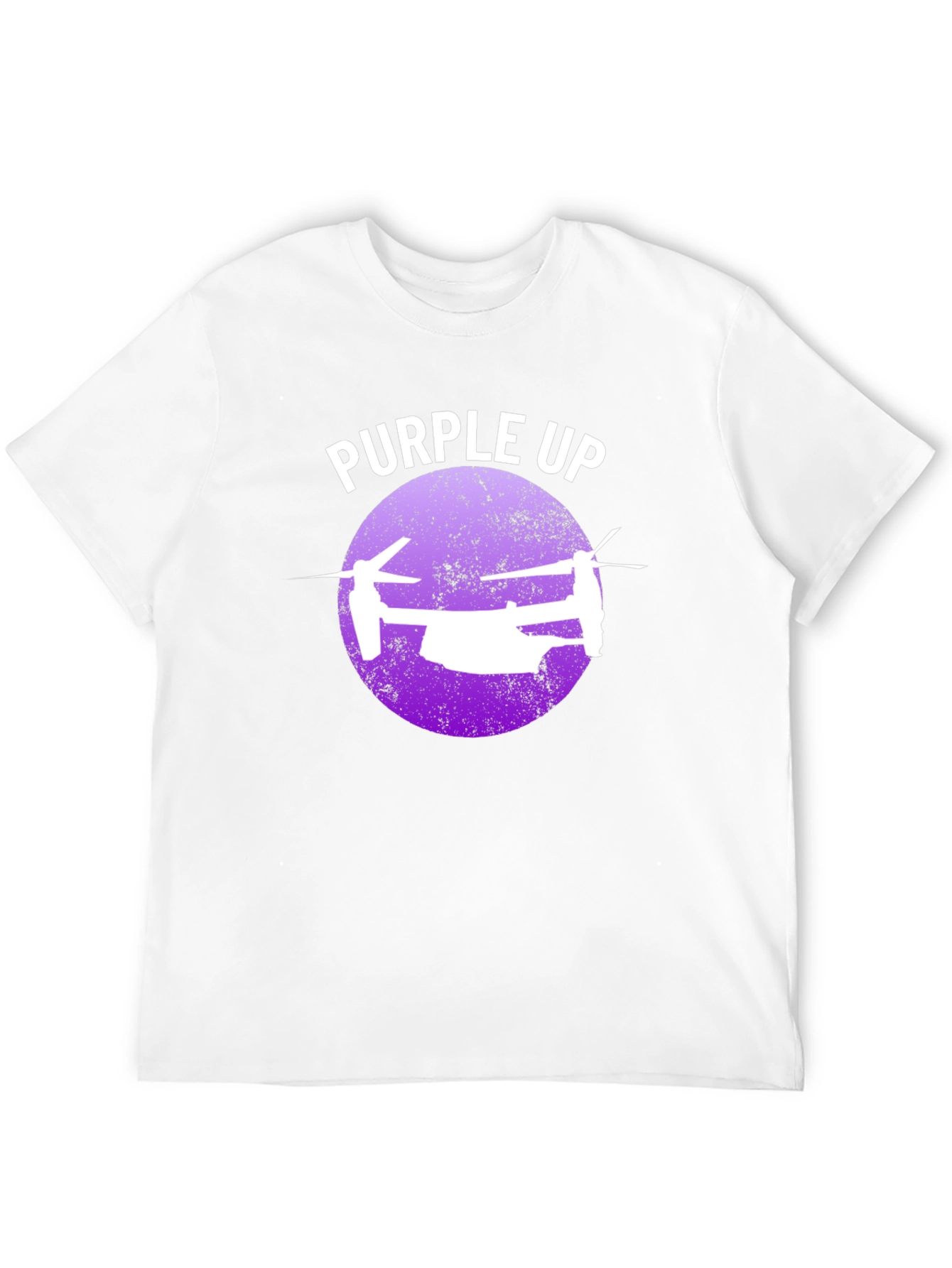 Purple Up Osprey T-Shirt - Military Support