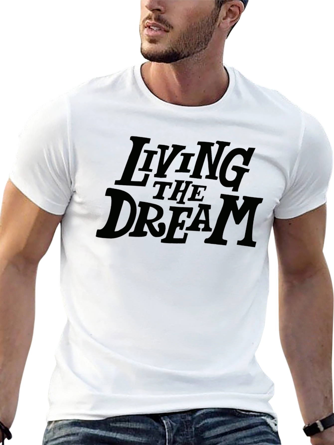 Living the Dream Black T-Shirt