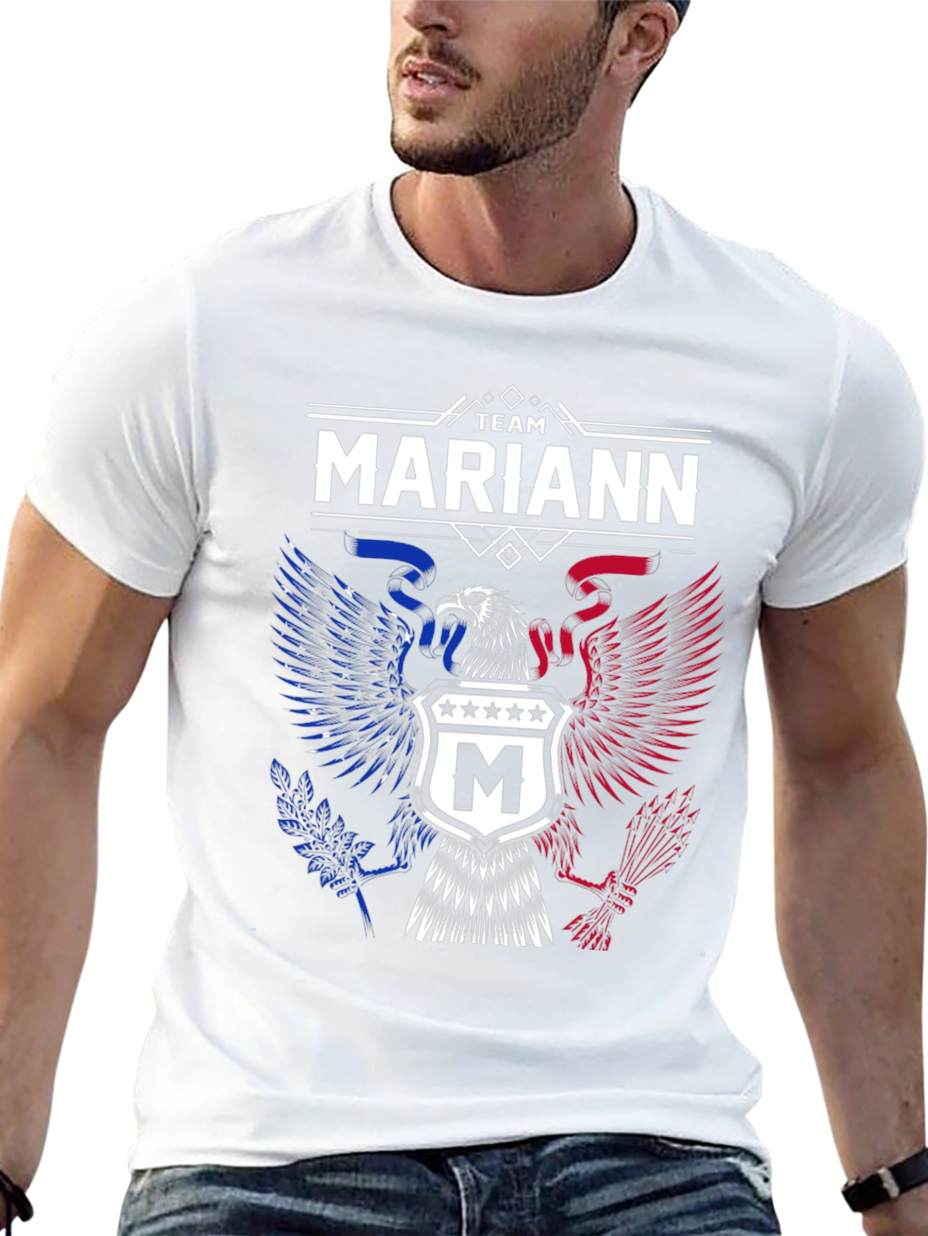 Team Mariann Patriotic Eagle T-Shirt