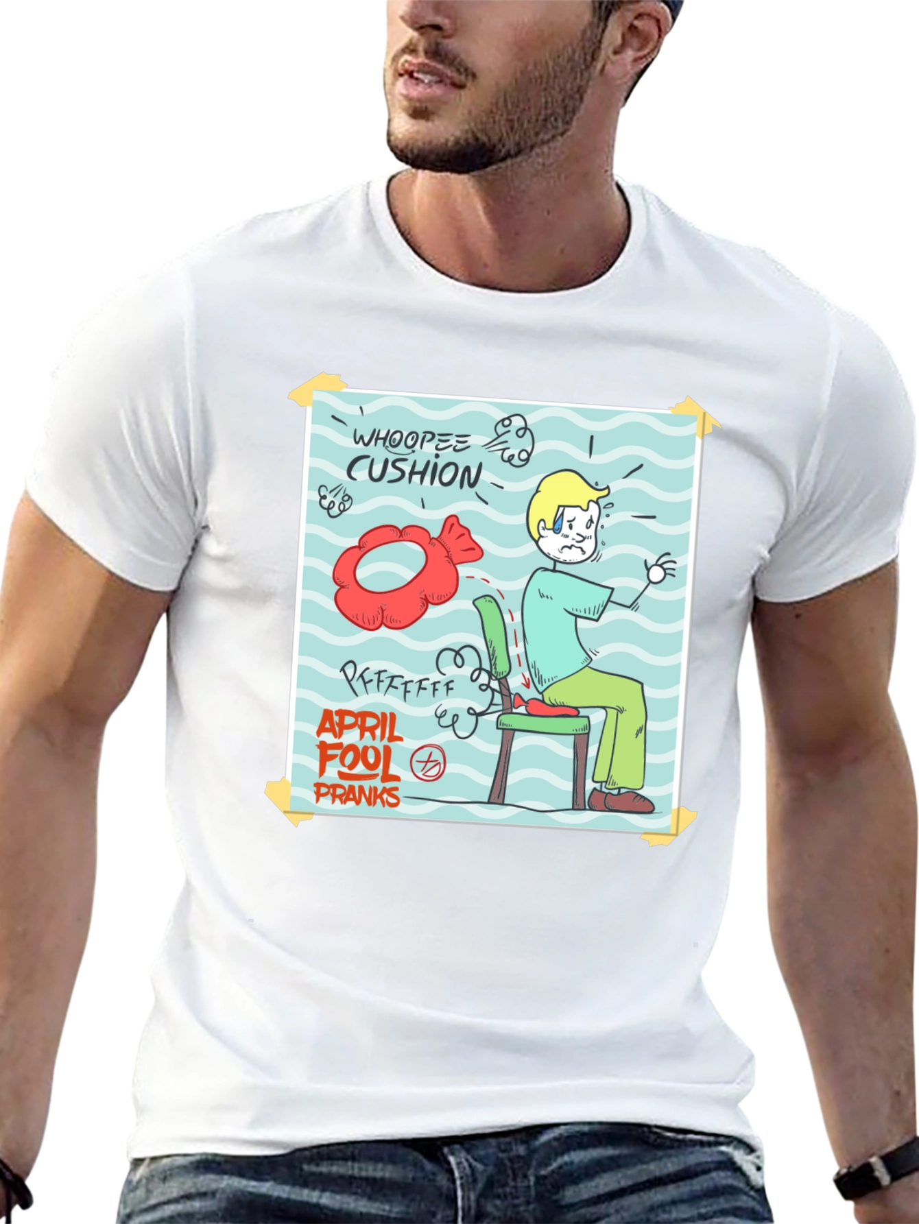 Whoopee Cushion Gag Gift T-Shirt