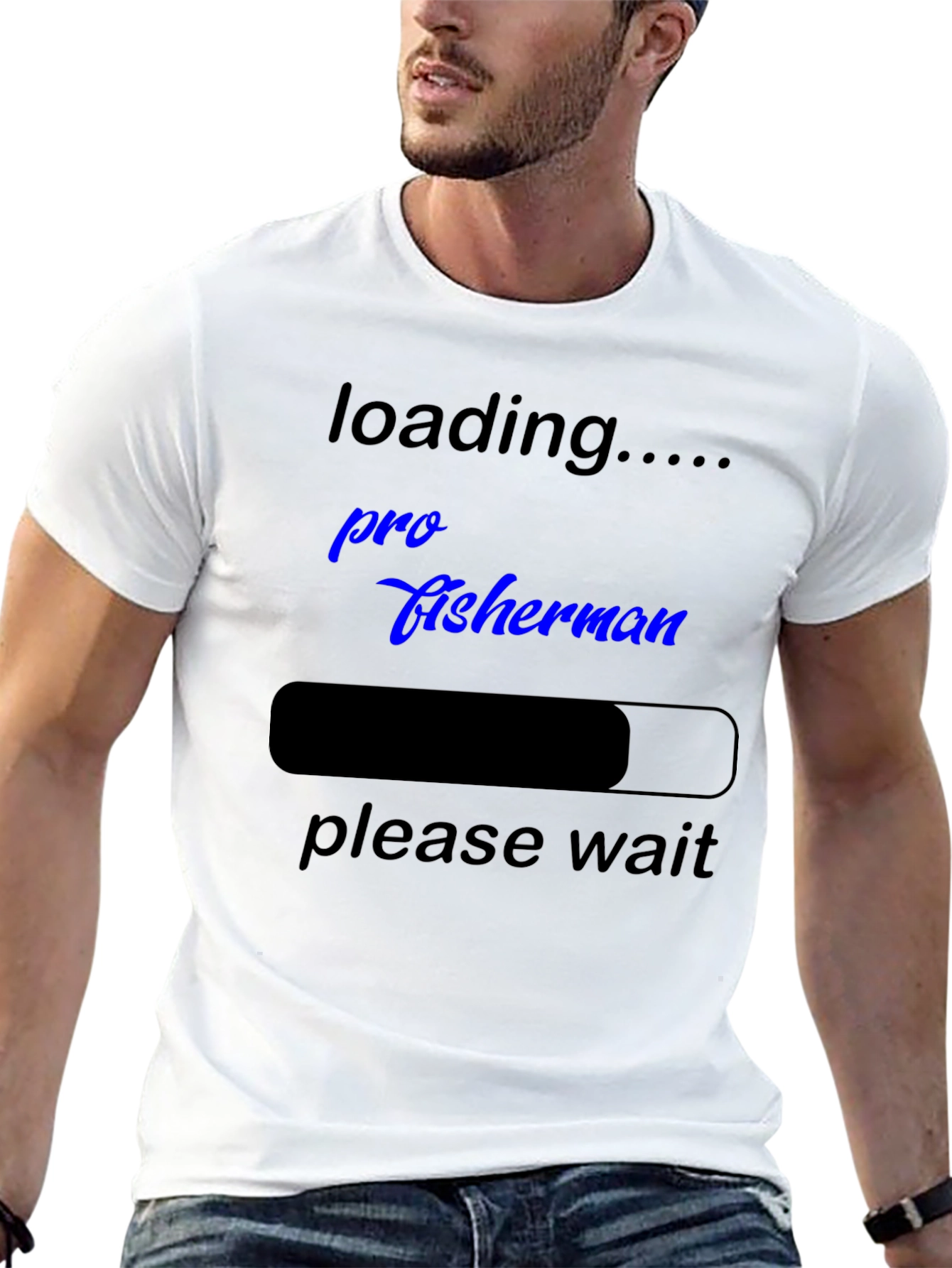 Loading Pro Fisherman Black T-Shirt