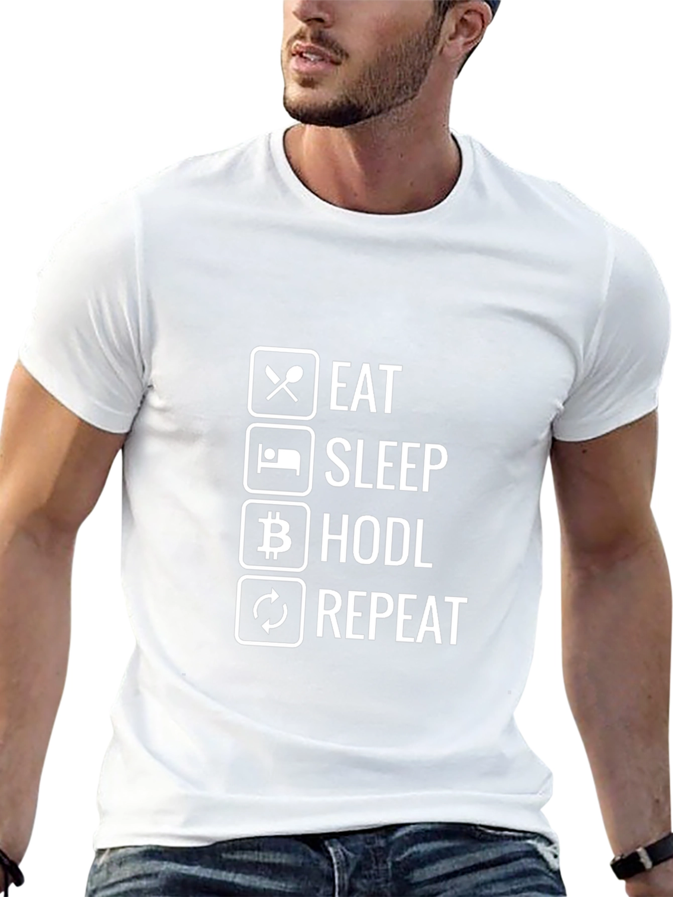 Eat Sleep HODL Repeat T-Shirt