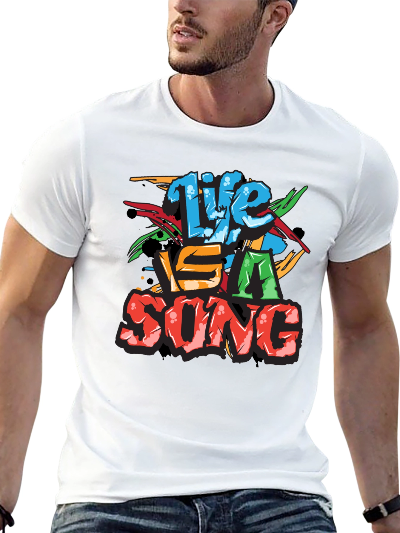 Life is a Song Graphic T-Shirt