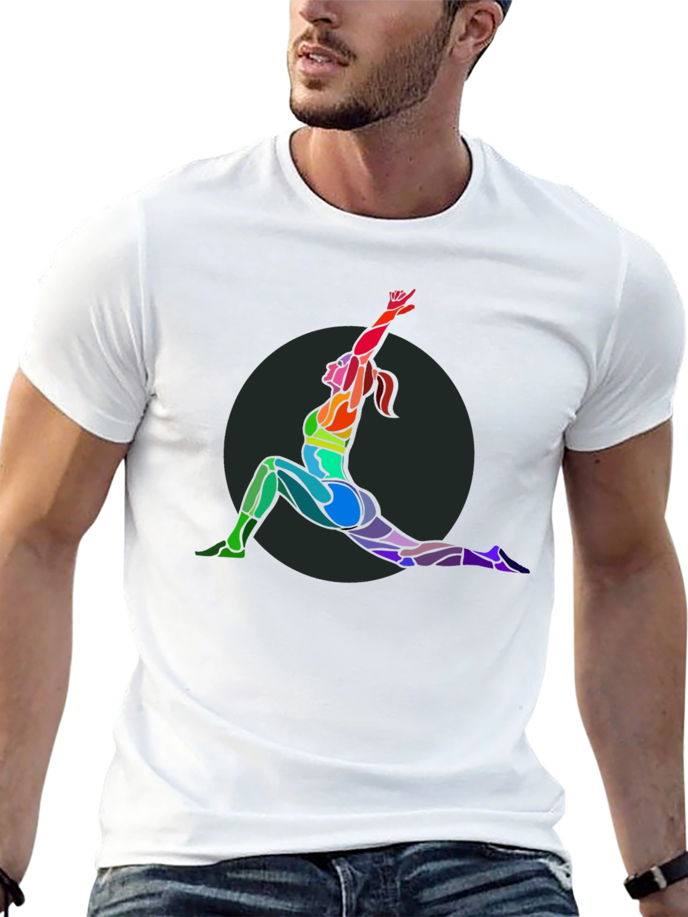 Yoga Pose Graphic Tee