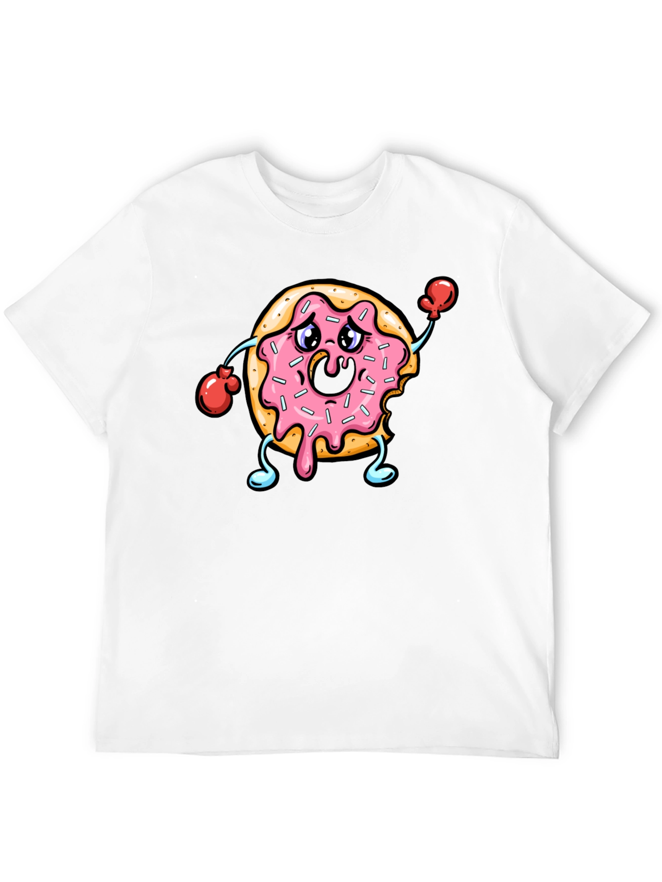 Donut Boxing T-Shirt Funny Foodie Tee