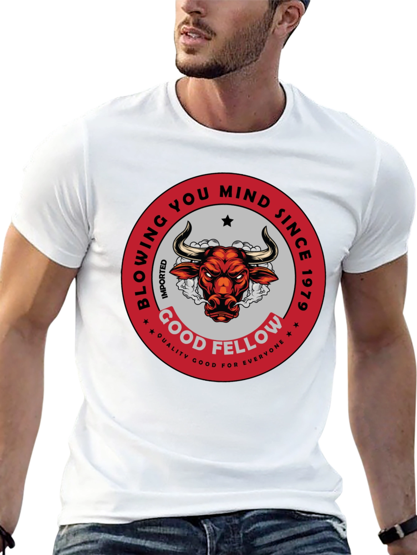 Good Fellow Bull T-Shirt - Blow Your Mind