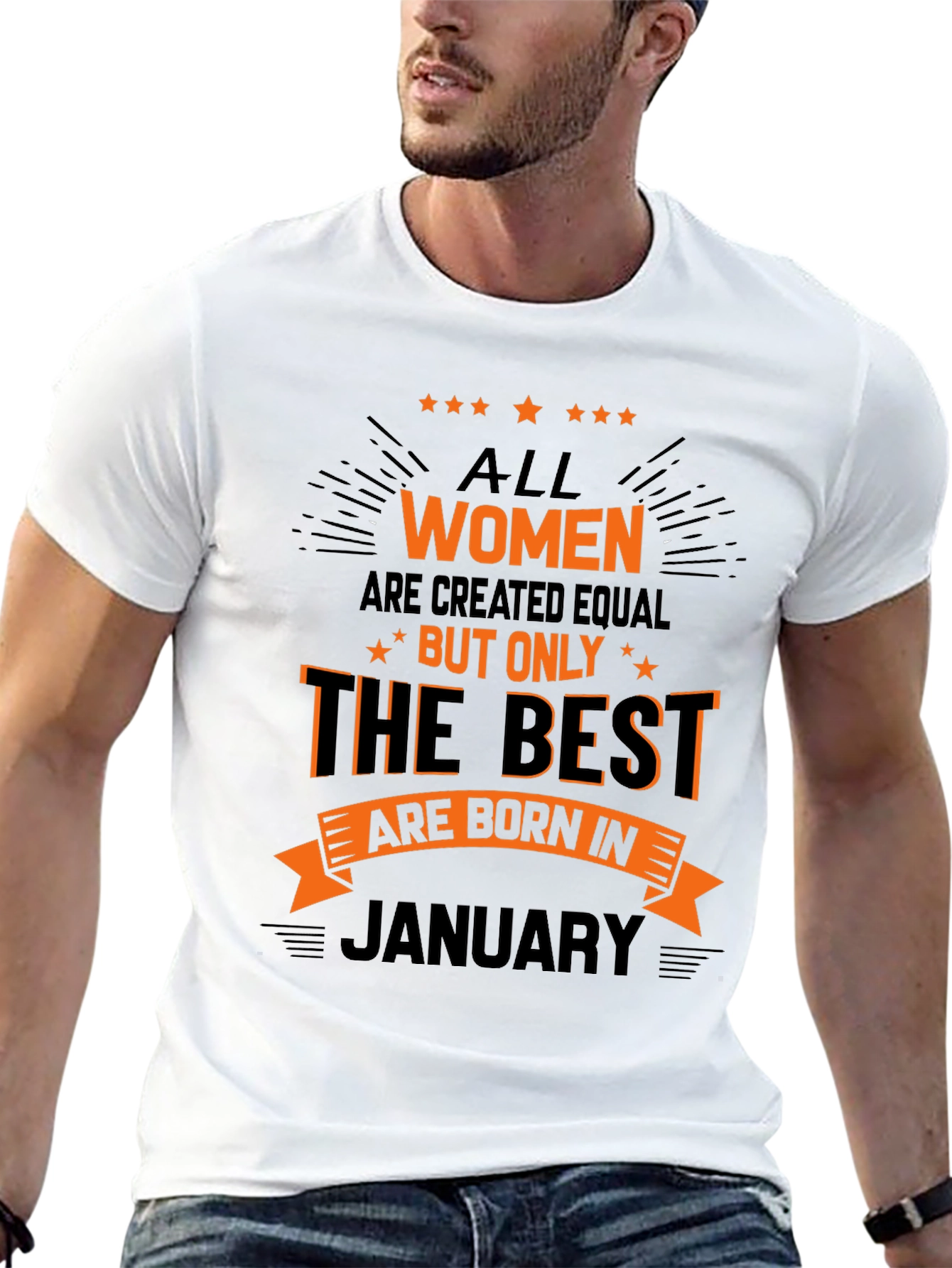 All Women Born in January T-Shirt