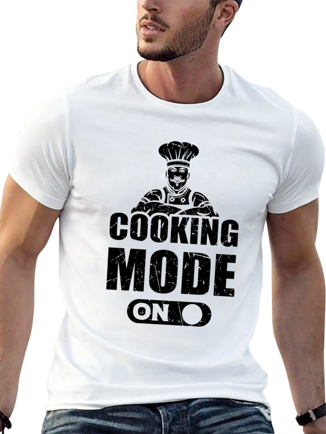Cooking Mode On Graphic T-Shirt