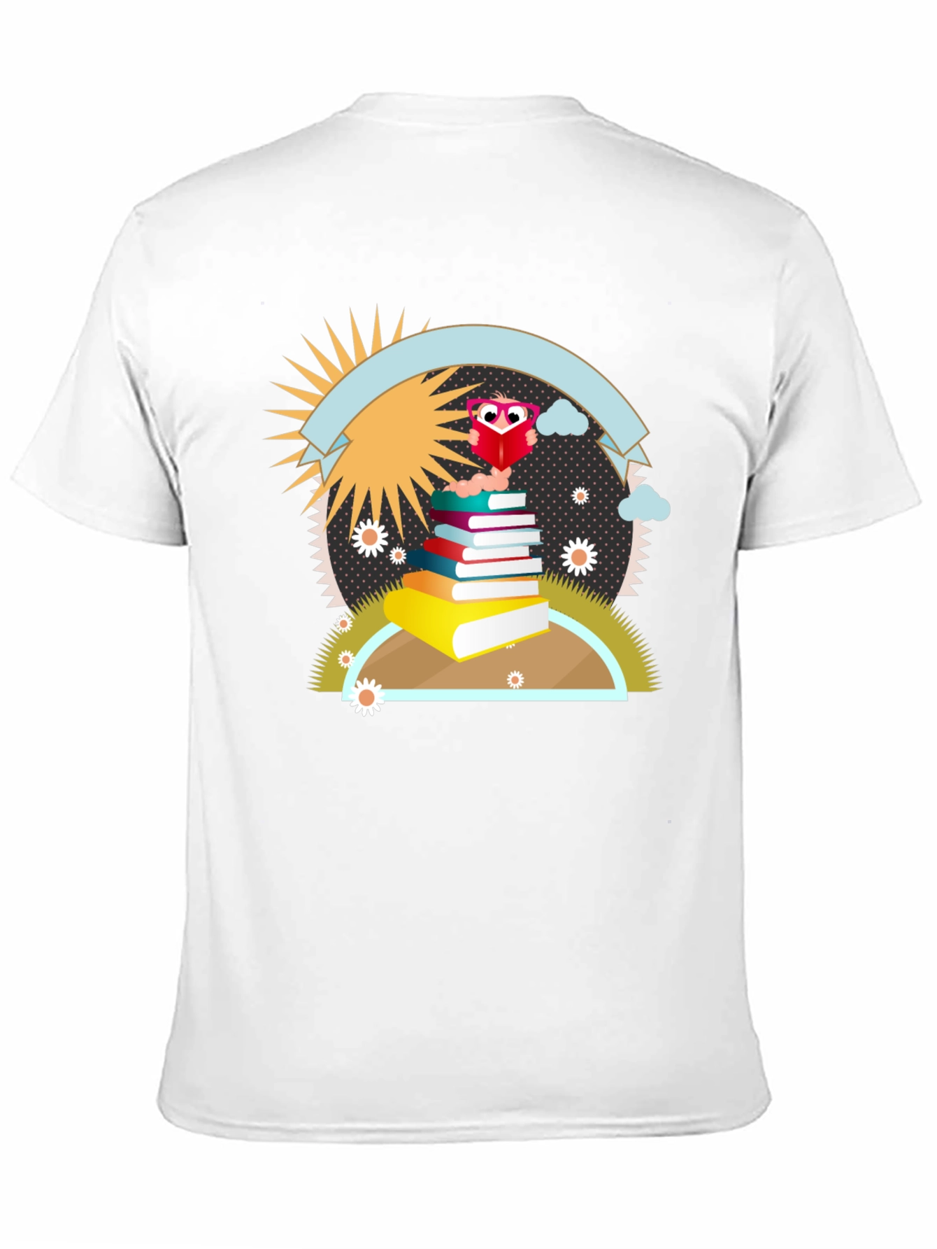 Owl Reading T-Shirt - Book Lover Apparel