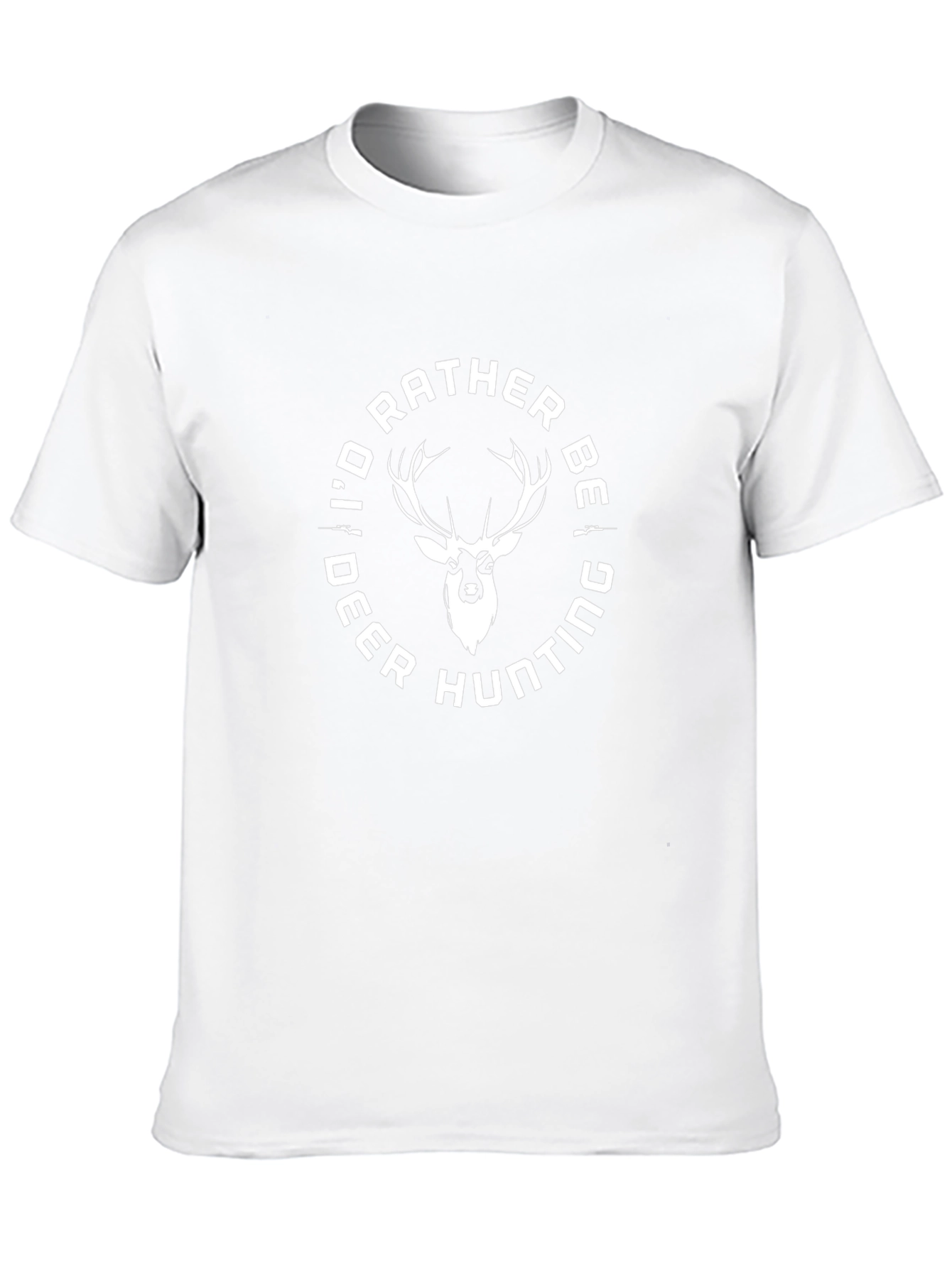 Deer Hunting T-Shirt: Id Rather Be Hunting
