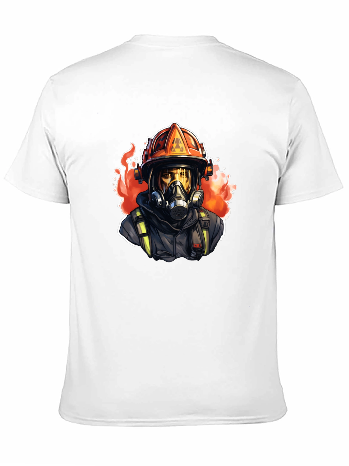 Firefighter Graphic Tee - Heroic Design