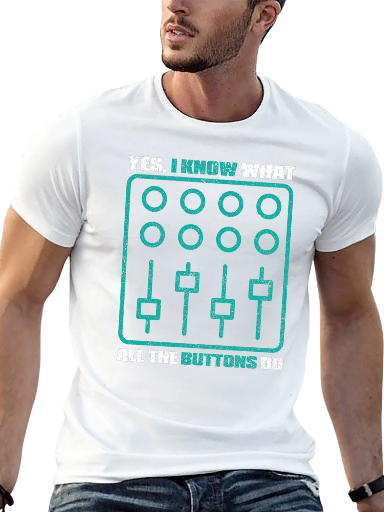 DJ Mixer Graphic T-Shirt